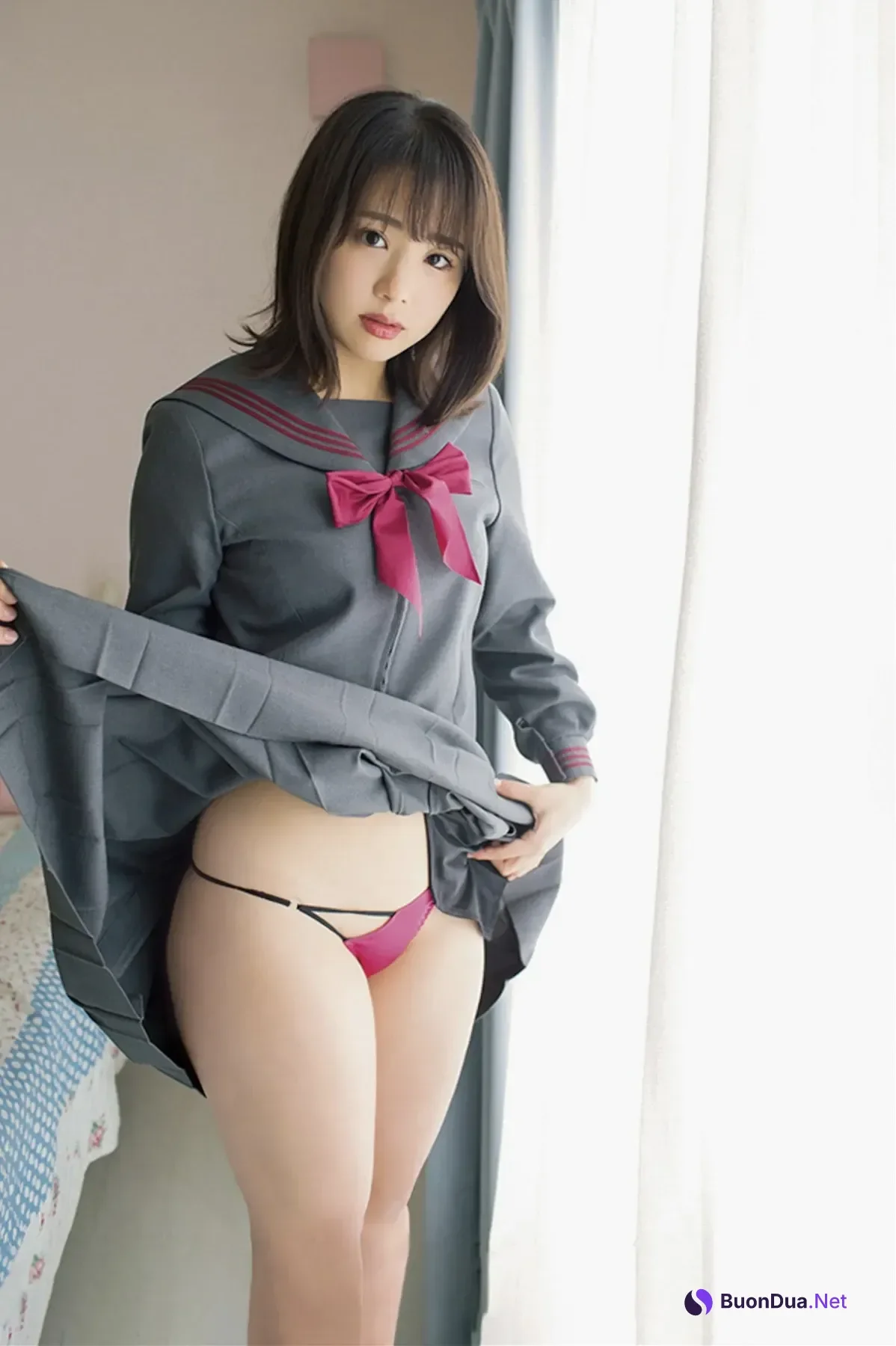 Natsumi Hirajima 平嶋夏海, デジタル写真集 「授業中にコクらないで！ Vol.5」 Set.02 - Photo 3