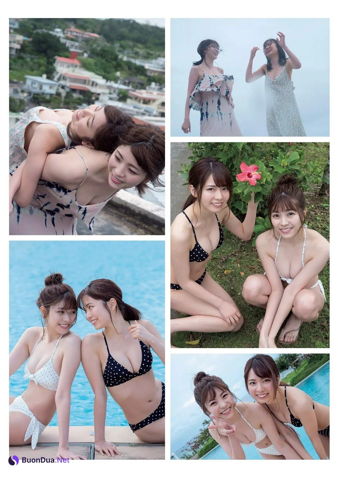 Natsumi Ishikawa 石川夏海, Honoka Nishimura 西村歩乃果, Weekly Playboy 2019 No.17 (週刊プレイボーイ 2019年17号) - รูปภาพ 5