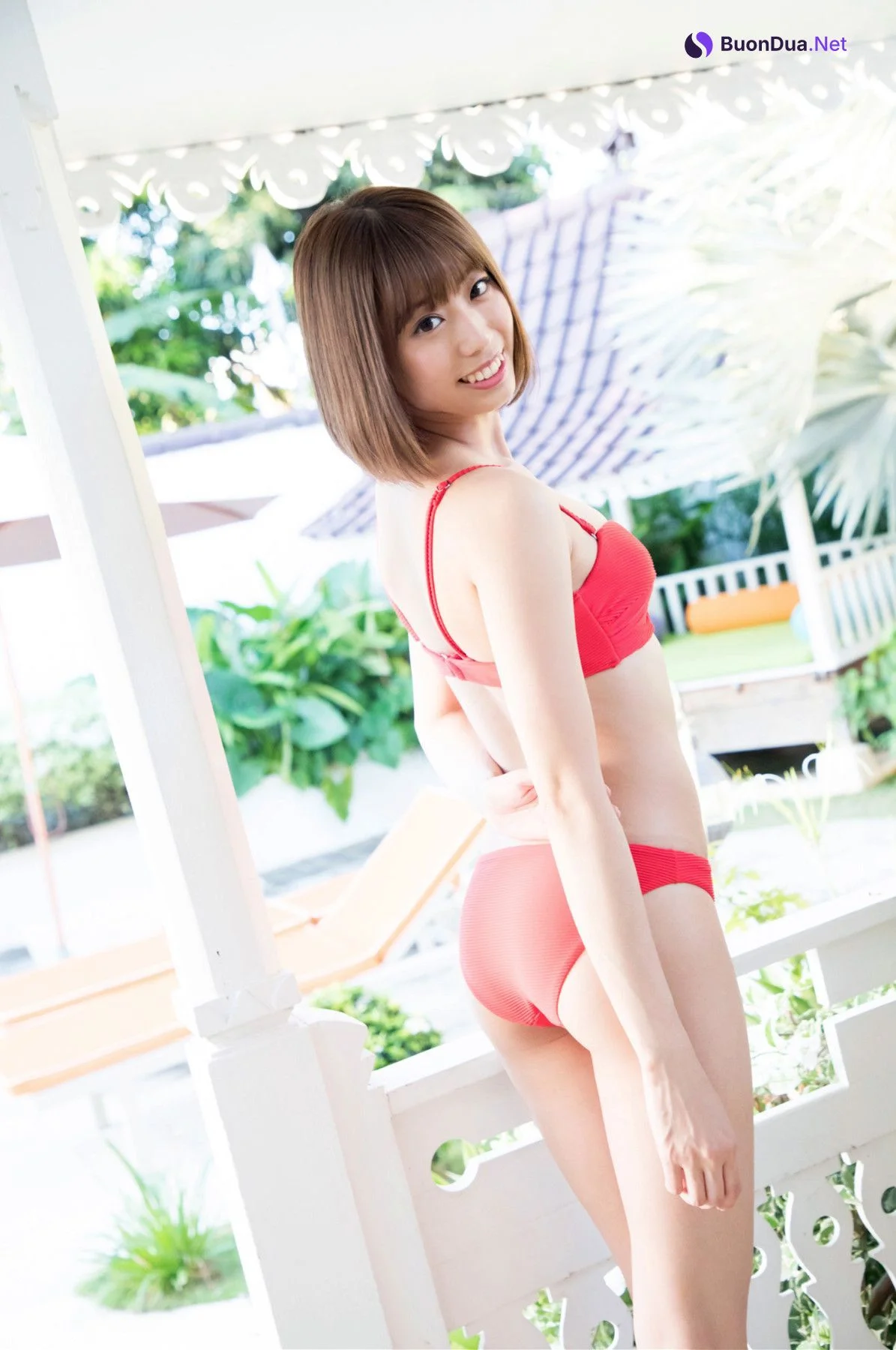 Natsumi Yamagishi 山岸奈津美, FLASHデジタル写真集 [RESORT STYLE] Set.04 - Photo 10