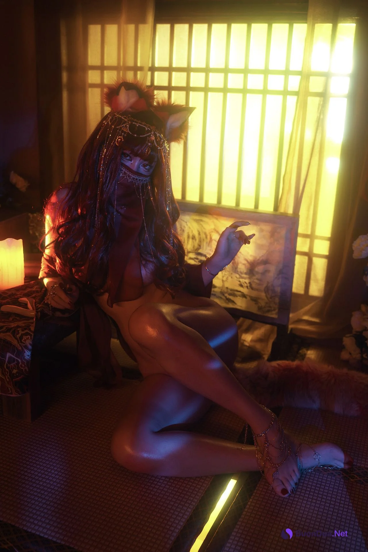 Nekokoyoshi 爆机少女喵小吉, 写真集 狐妖·楚佩湘弦 - Photo 9