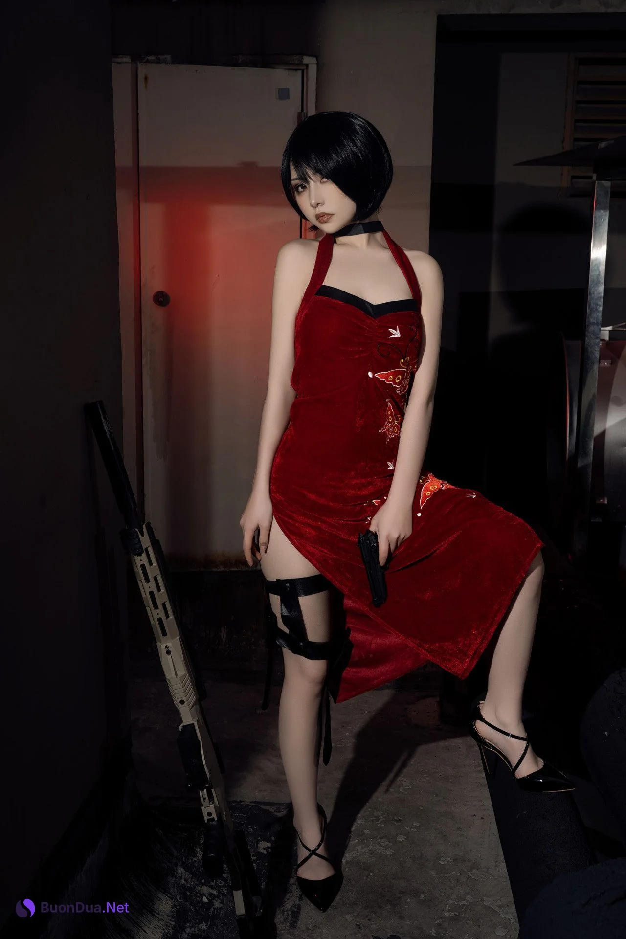 Nekokoyoshi 爆机少女喵小吉, 写真集 生化危机 艾达王 - Photo 5