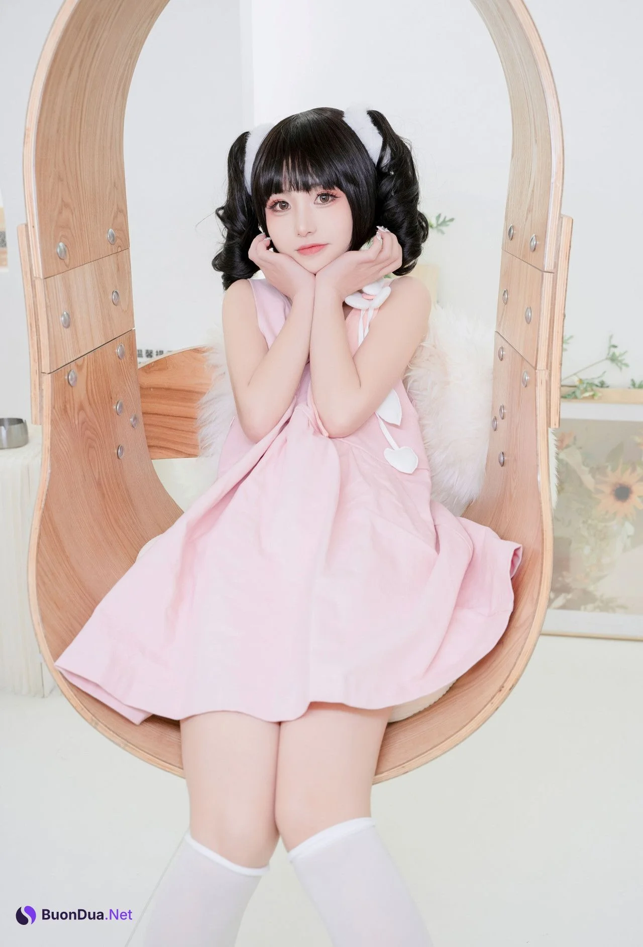 Nekokoyoshi 爆机少女喵小吉, 写真集 蜜桃乌龙 - Photo 13