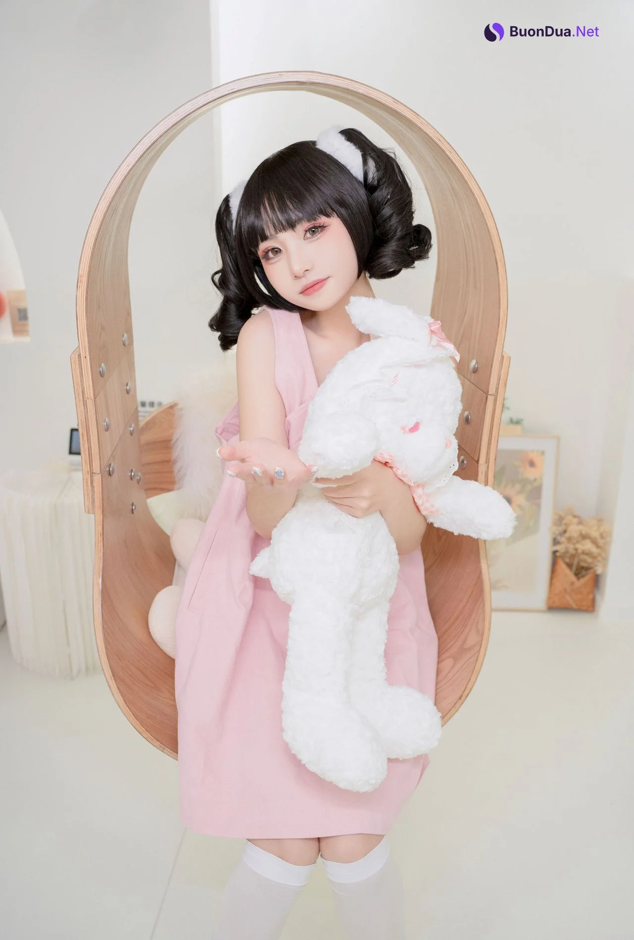 Nekokoyoshi 爆机少女喵小吉, 写真集 蜜桃乌龙 - Photo 2
