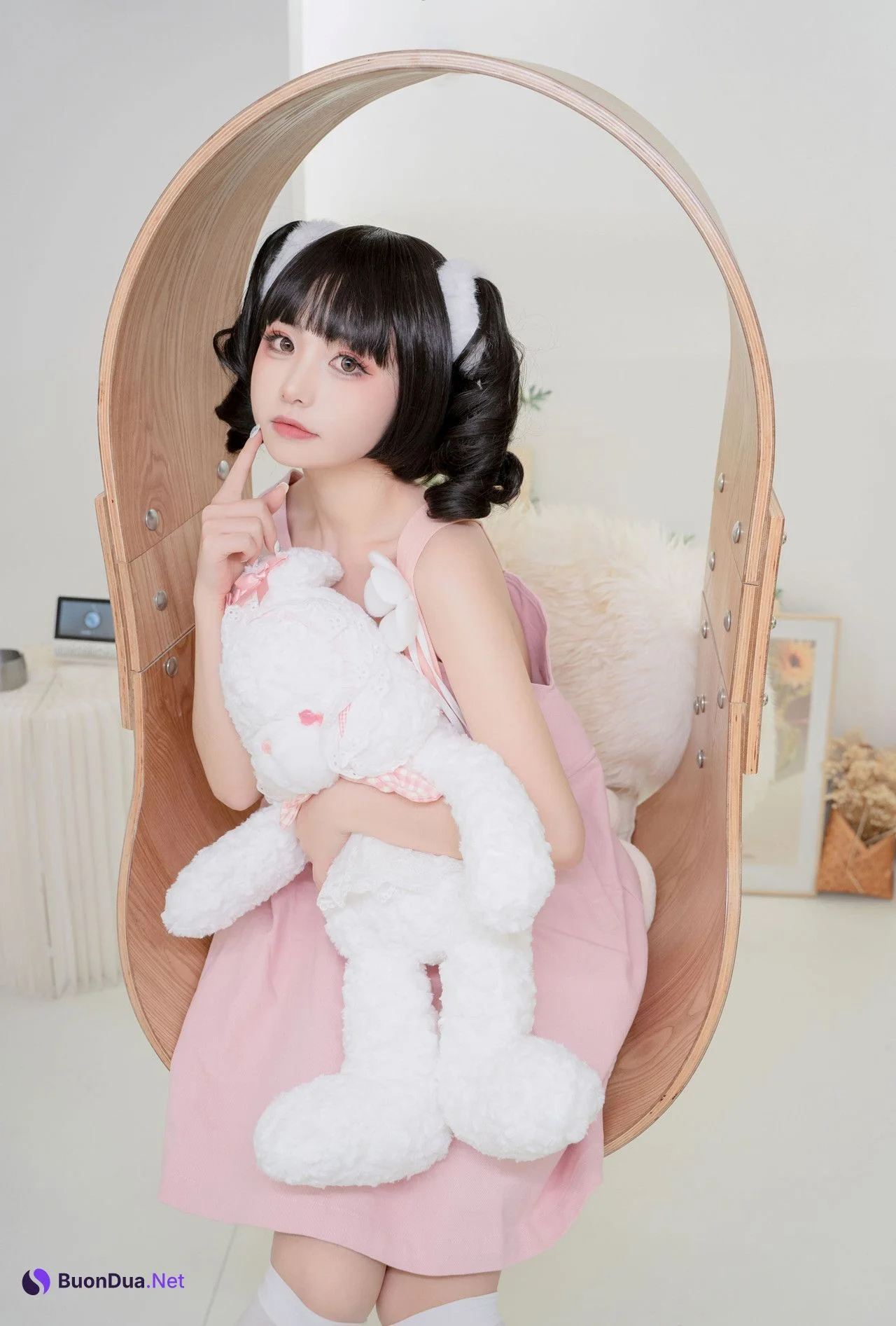 Nekokoyoshi 爆机少女喵小吉, 写真集 蜜桃乌龙 - Photo 3