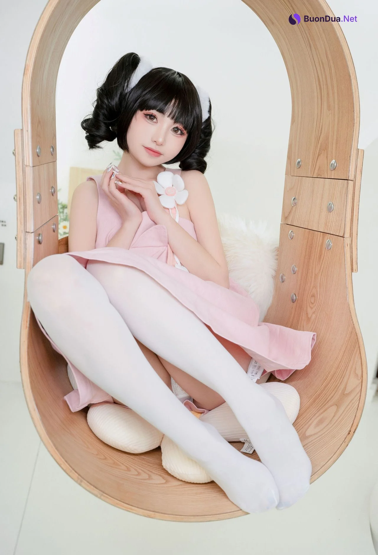 Nekokoyoshi 爆机少女喵小吉, 写真集 蜜桃乌龙 - Photo 7