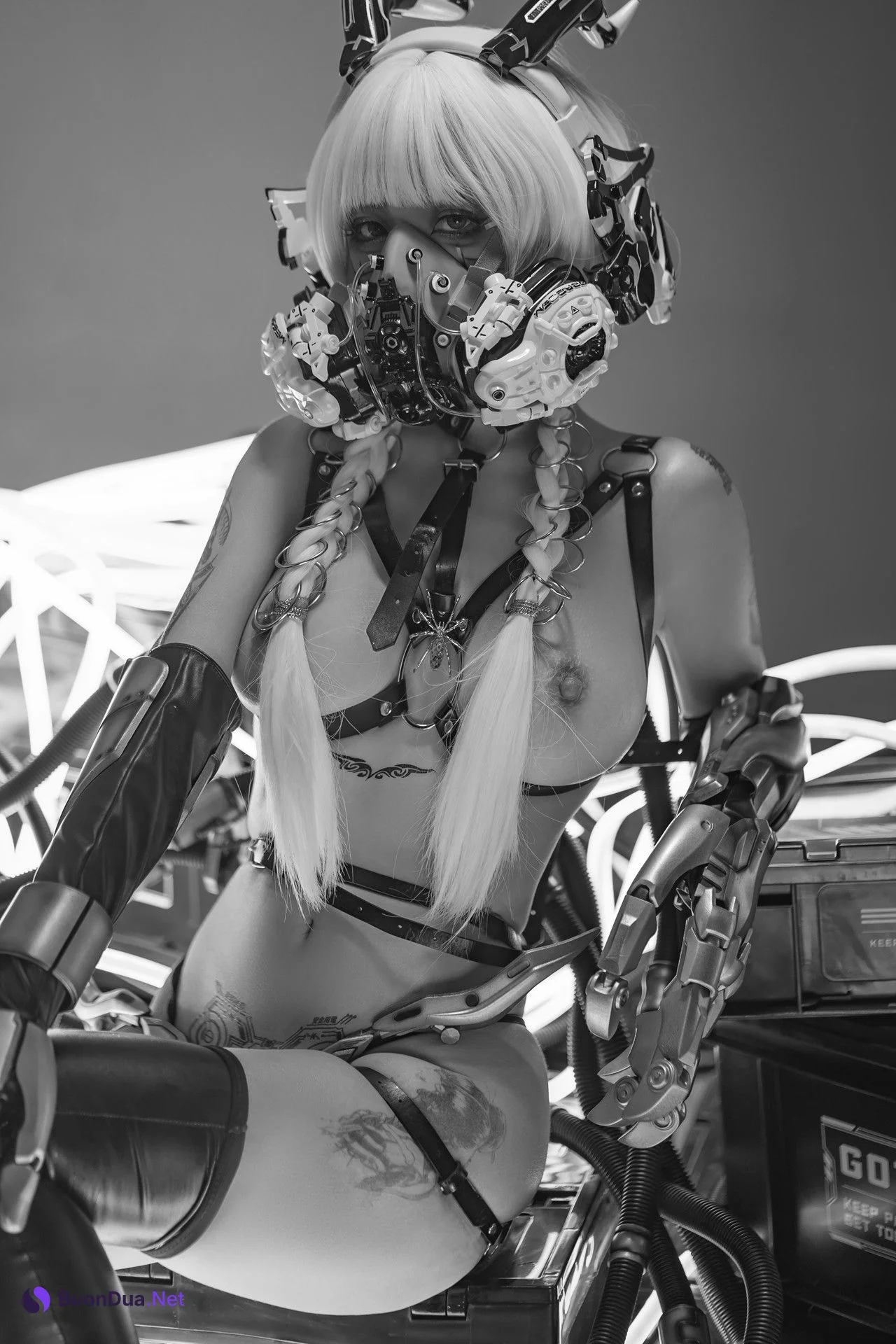 Nekokoyoshi 爆机少女喵小吉, 写真集 赛博朋克-超梦 - Photo 13