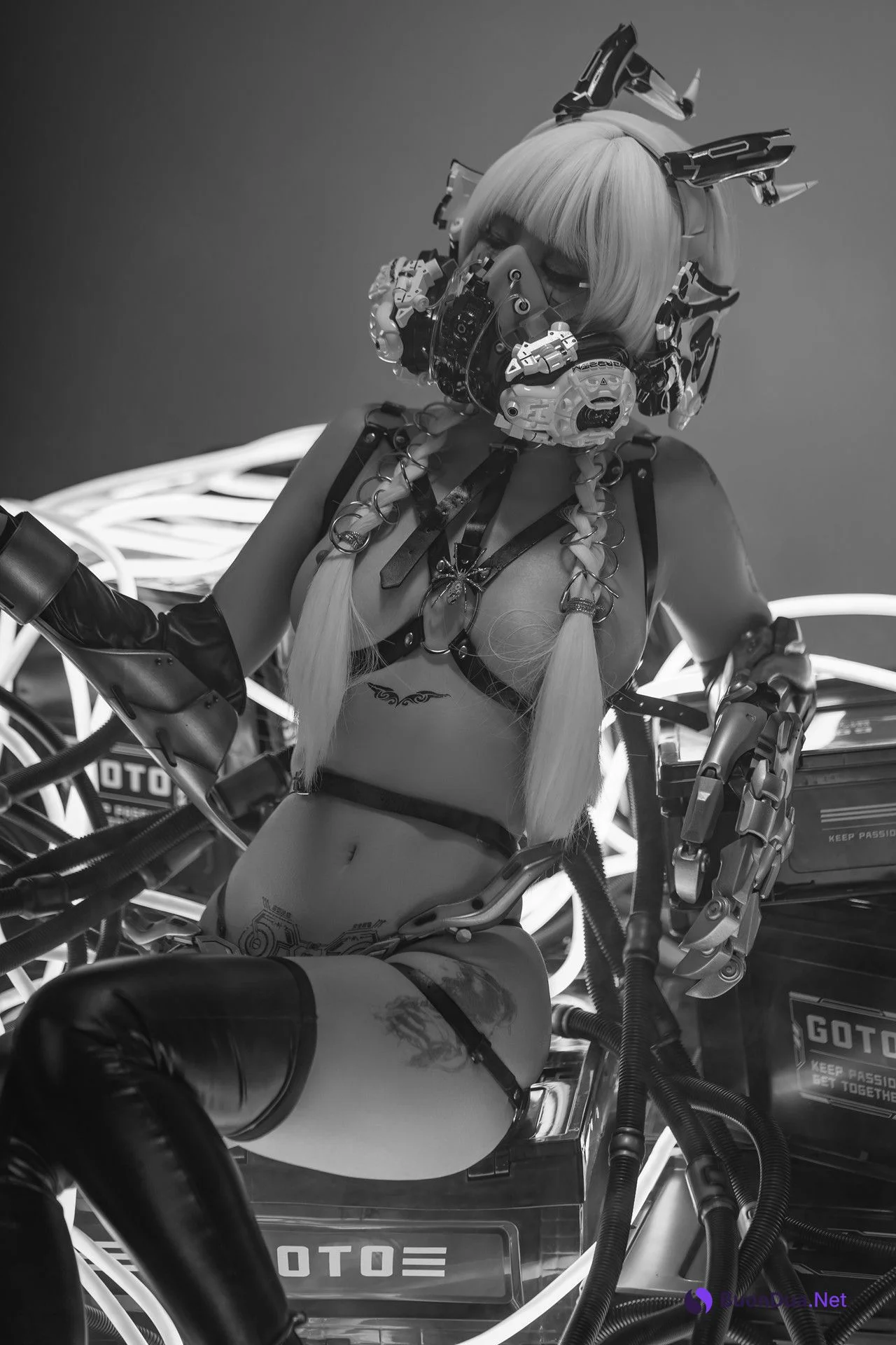 Nekokoyoshi 爆机少女喵小吉, 写真集 赛博朋克-超梦 - Photo 16