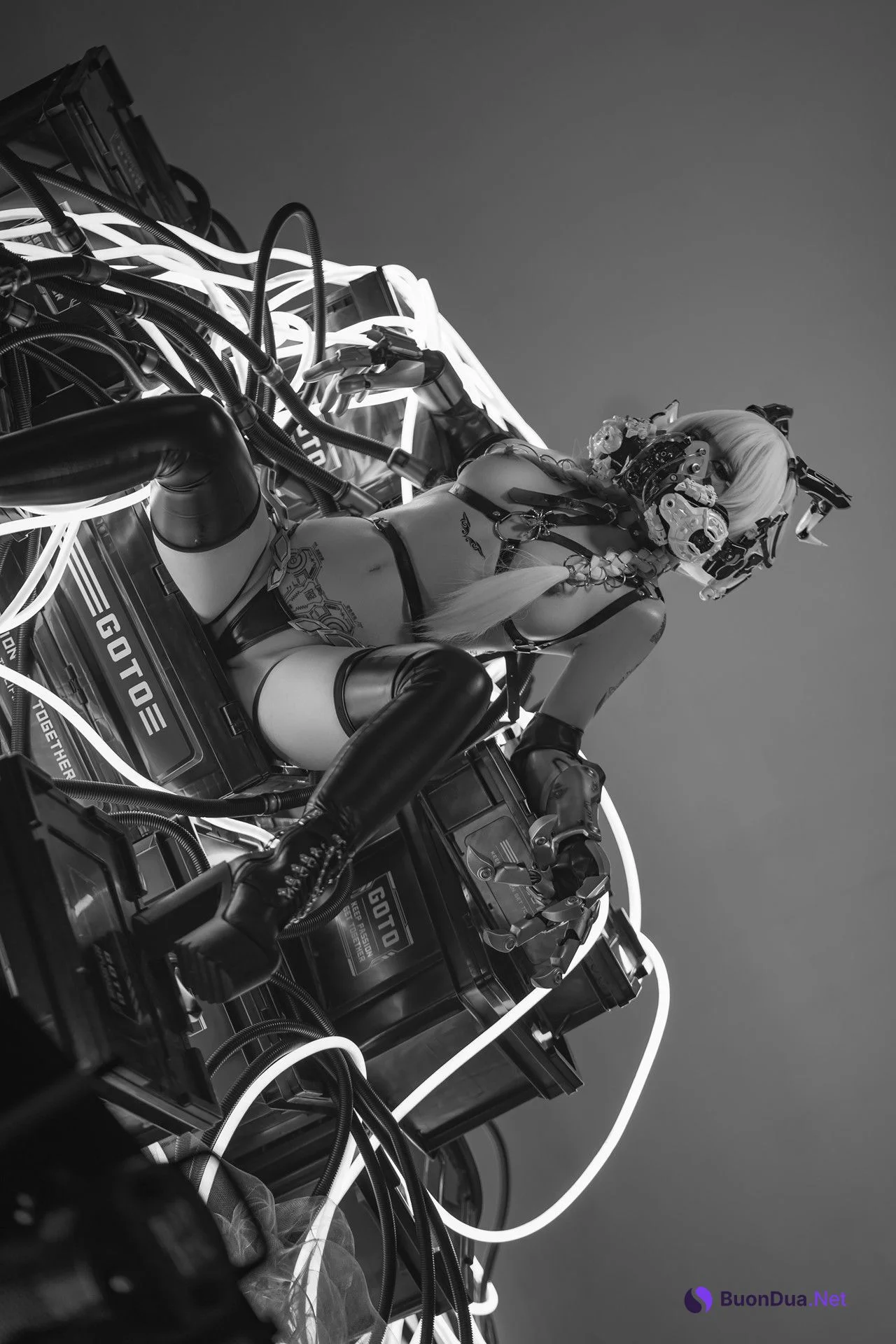 Nekokoyoshi 爆机少女喵小吉, 写真集 赛博朋克-超梦 - Photo 17