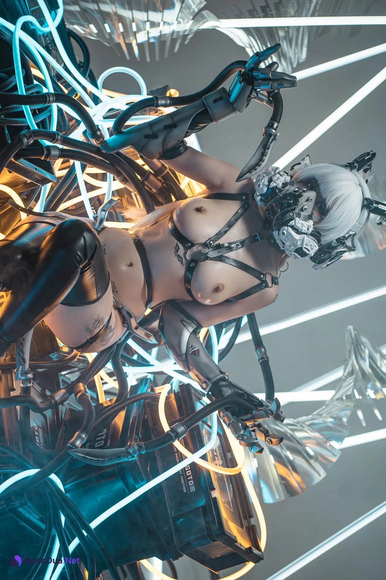 Nekokoyoshi 爆机少女喵小吉, 写真集 赛博朋克-超梦 - Photo 2