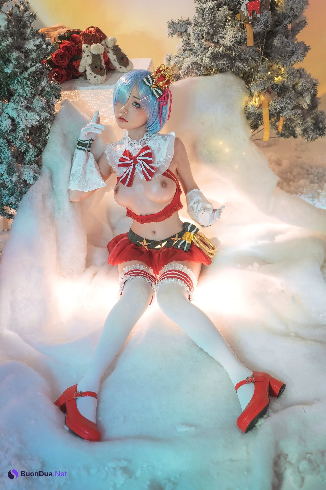 Nekokoyoshi 爆机少女喵小吉, 写真集 Christmas Begins - Photo 11