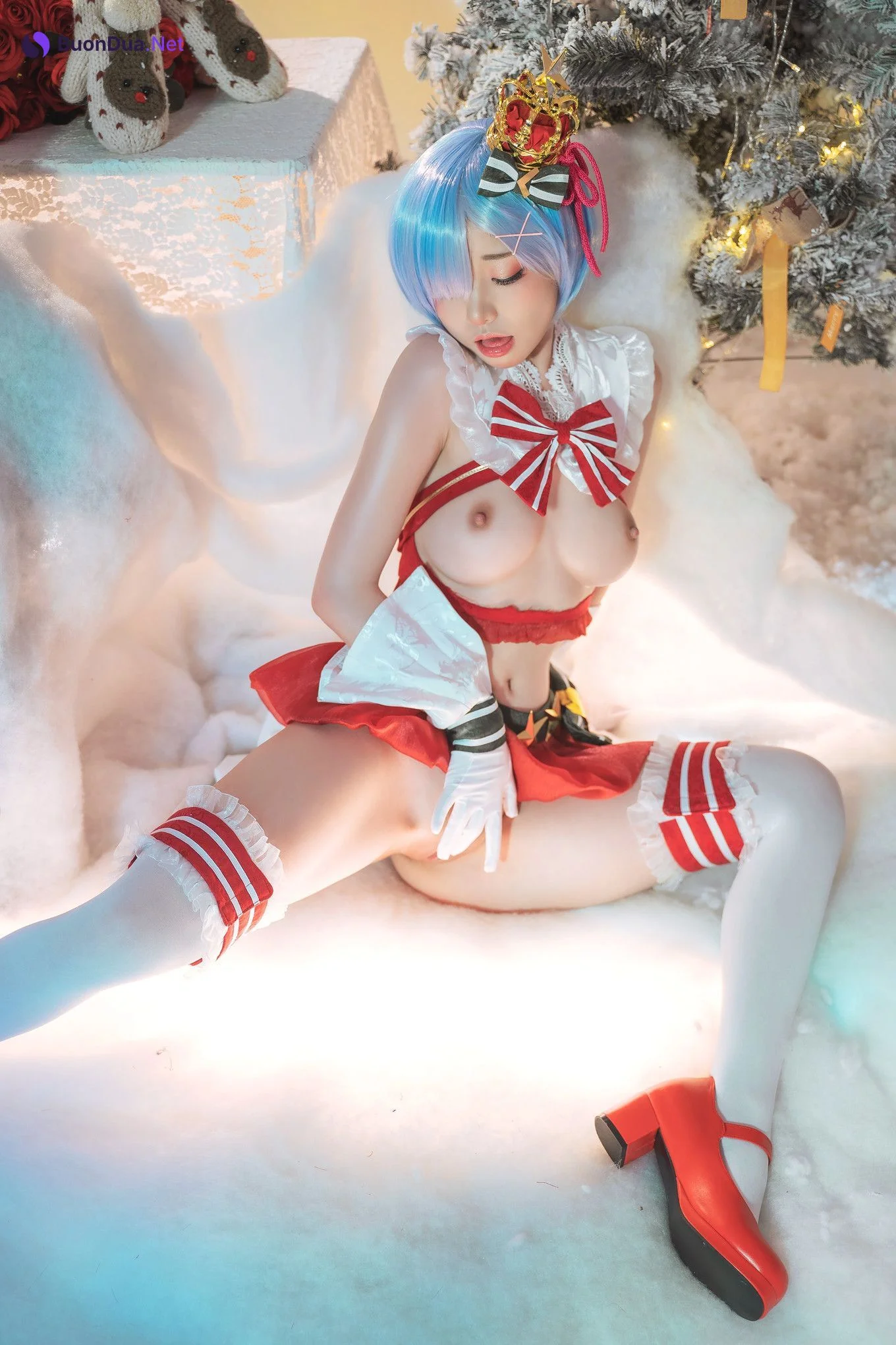 Nekokoyoshi 爆机少女喵小吉, 写真集 Christmas Begins - Photo 15
