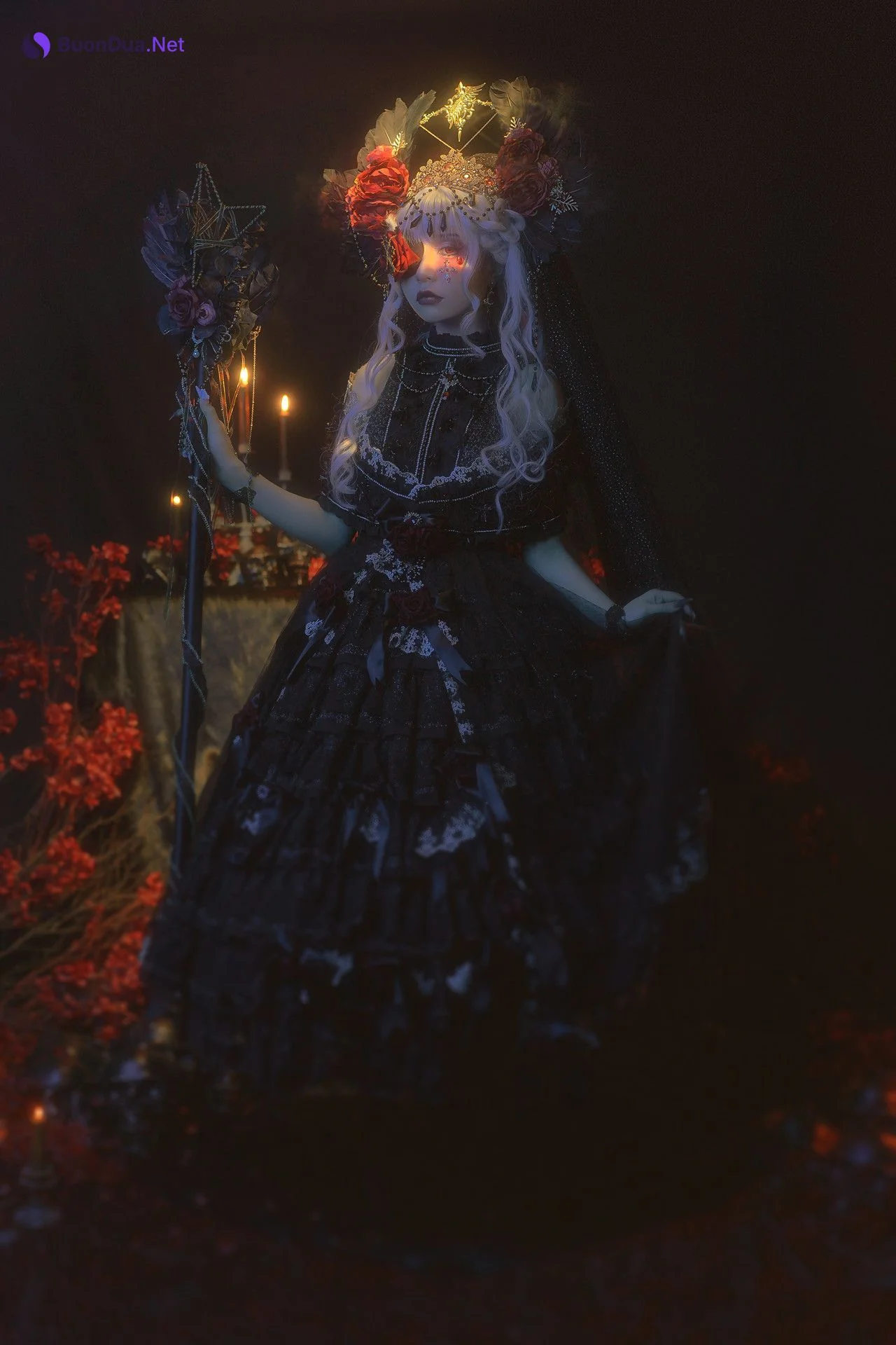 Nekokoyoshi 爆机少女喵小吉, 写真集 乌鸦 Crow - Photo 11