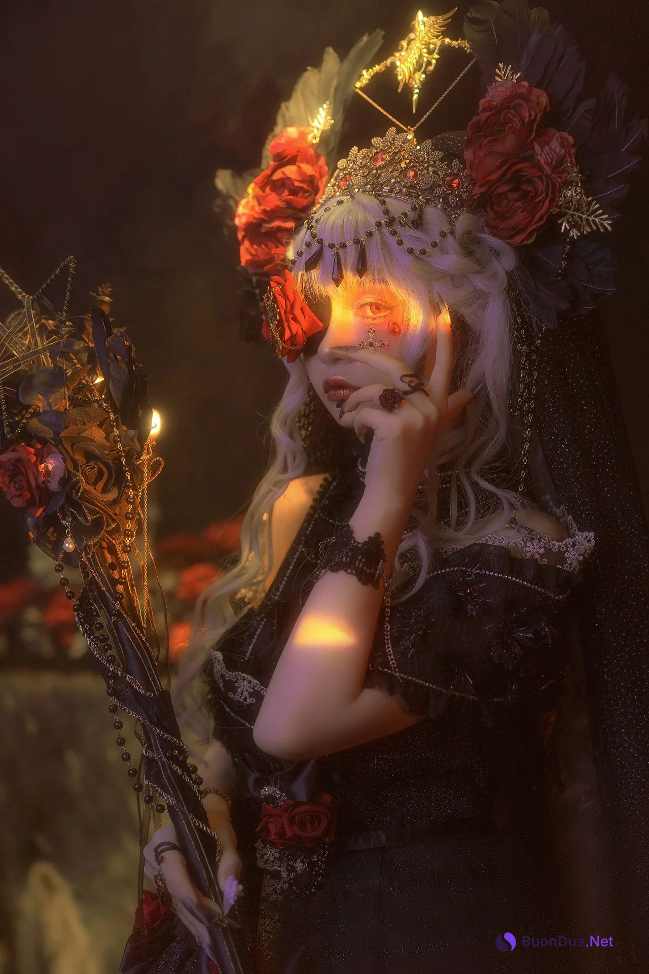 Nekokoyoshi 爆机少女喵小吉, 写真集 乌鸦 Crow - Photo 12