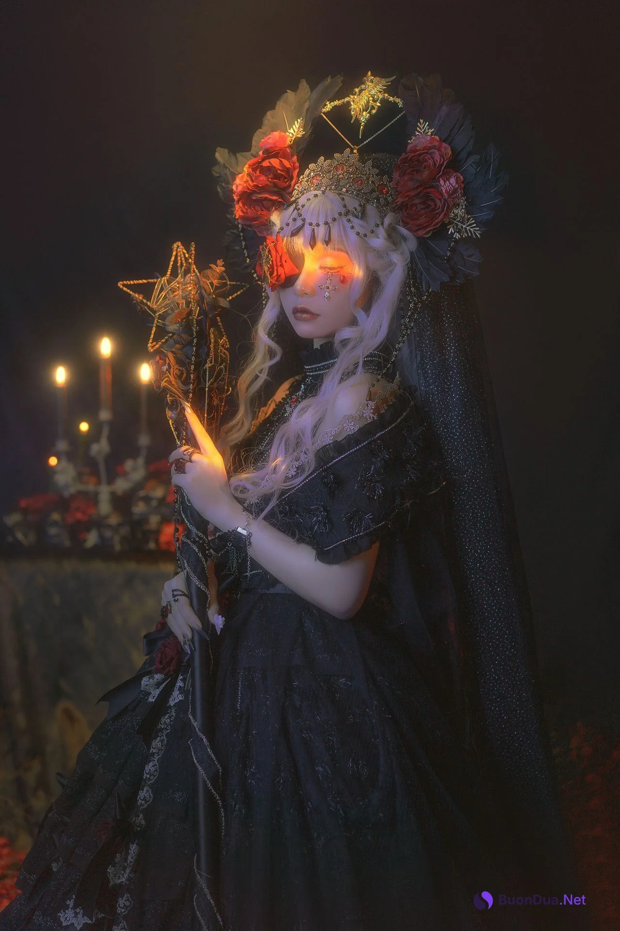 Nekokoyoshi 爆机少女喵小吉, 写真集 乌鸦 Crow - Photo 15