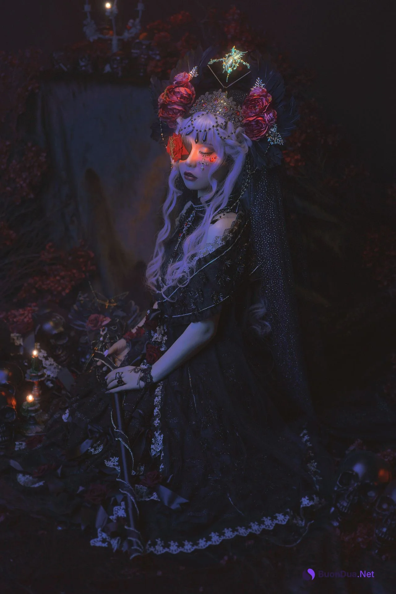 Nekokoyoshi 爆机少女喵小吉, 写真集 乌鸦 Crow - Photo 16
