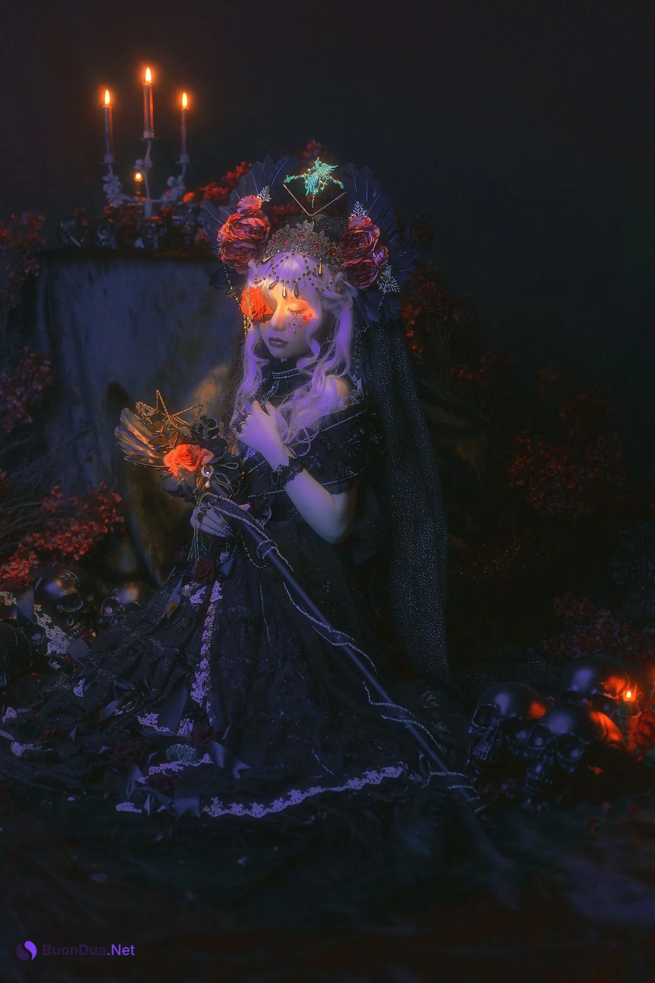 Nekokoyoshi 爆机少女喵小吉, 写真集 乌鸦 Crow - Photo 17