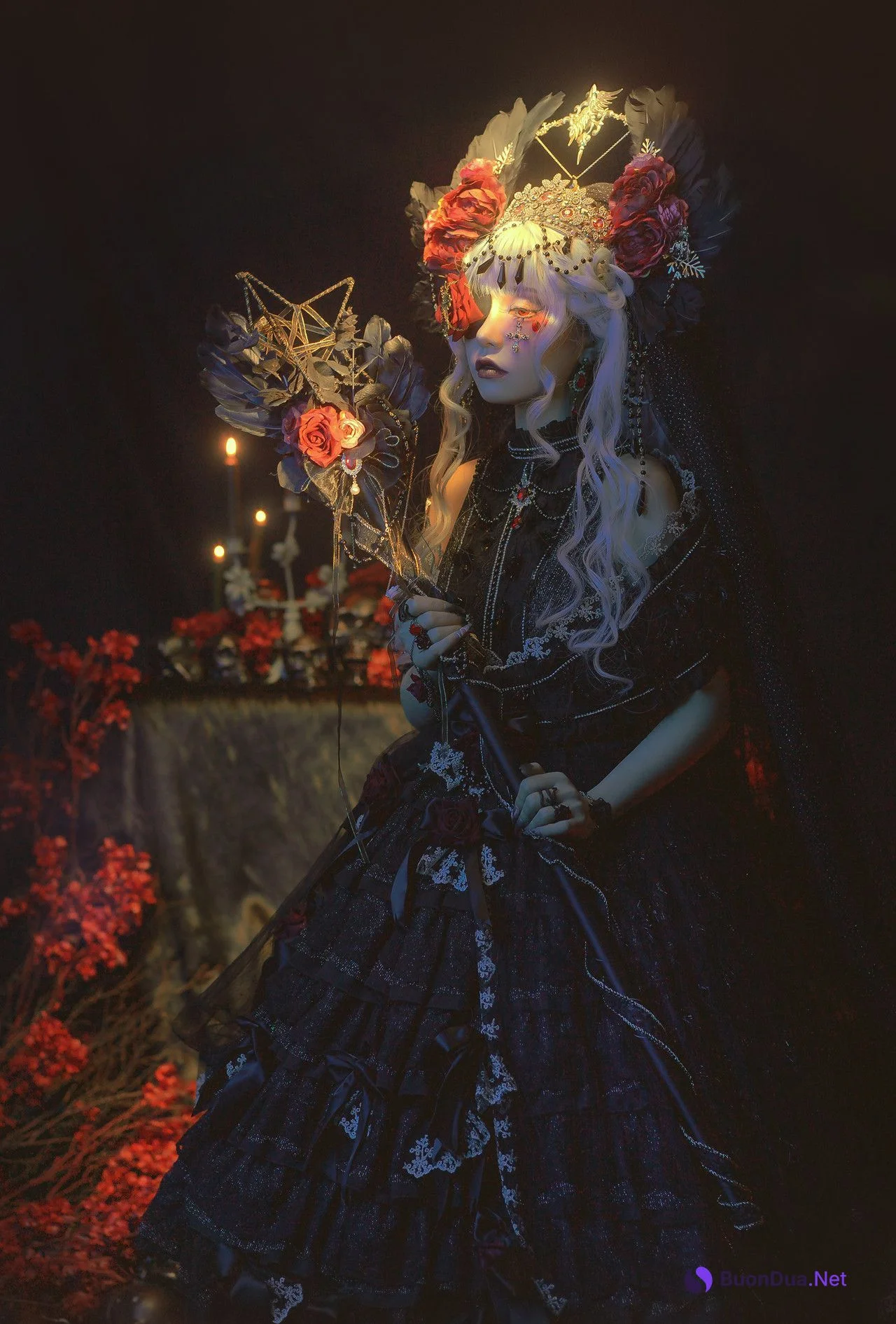 Nekokoyoshi 爆机少女喵小吉, 写真集 乌鸦 Crow - Photo 3