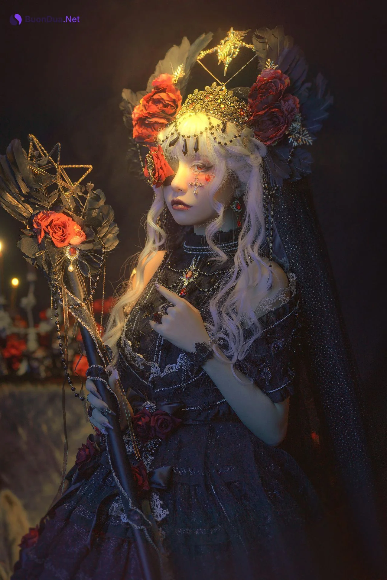 Nekokoyoshi 爆机少女喵小吉, 写真集 乌鸦 Crow - Photo 5