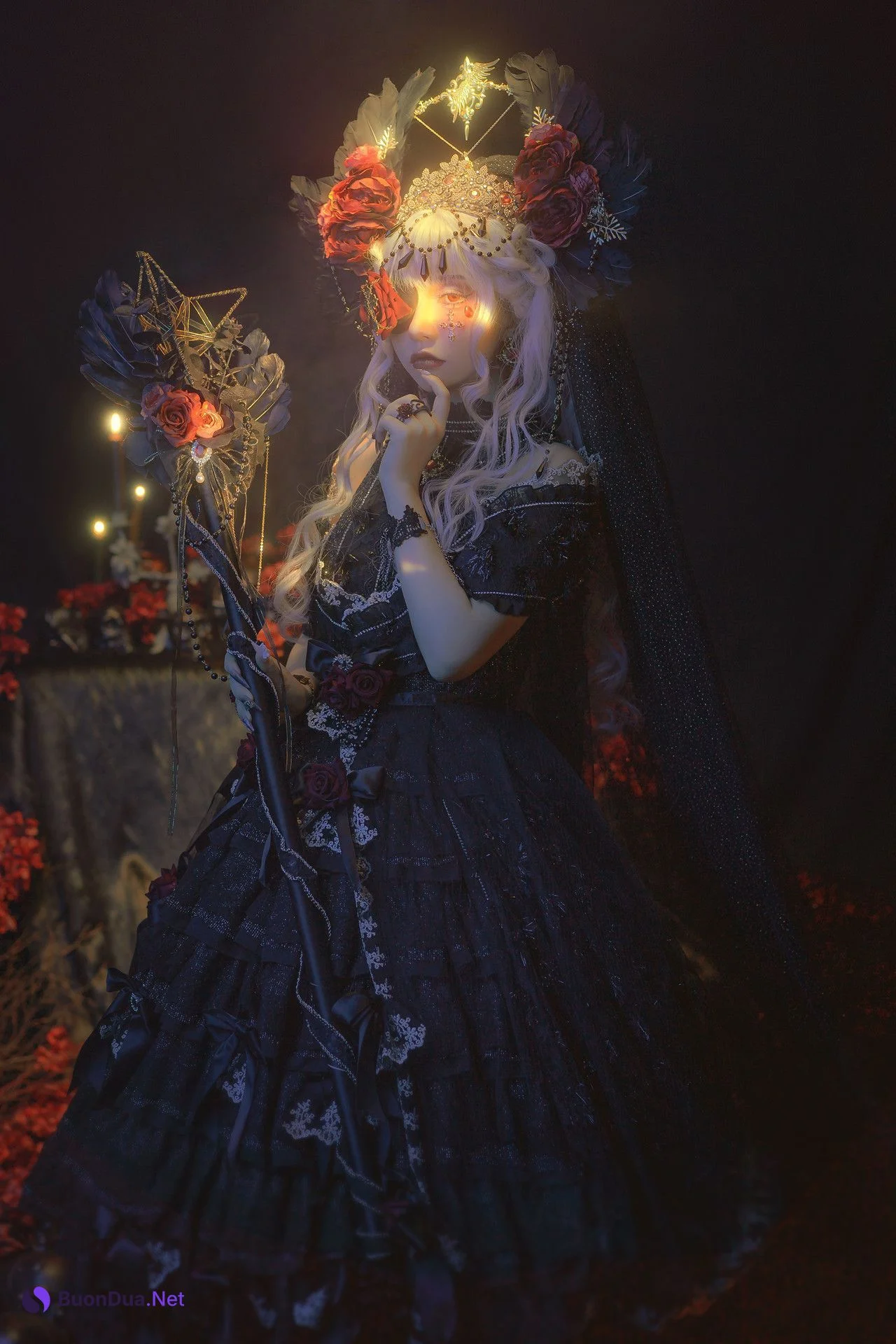 Nekokoyoshi 爆机少女喵小吉, 写真集 乌鸦 Crow - Photo 7