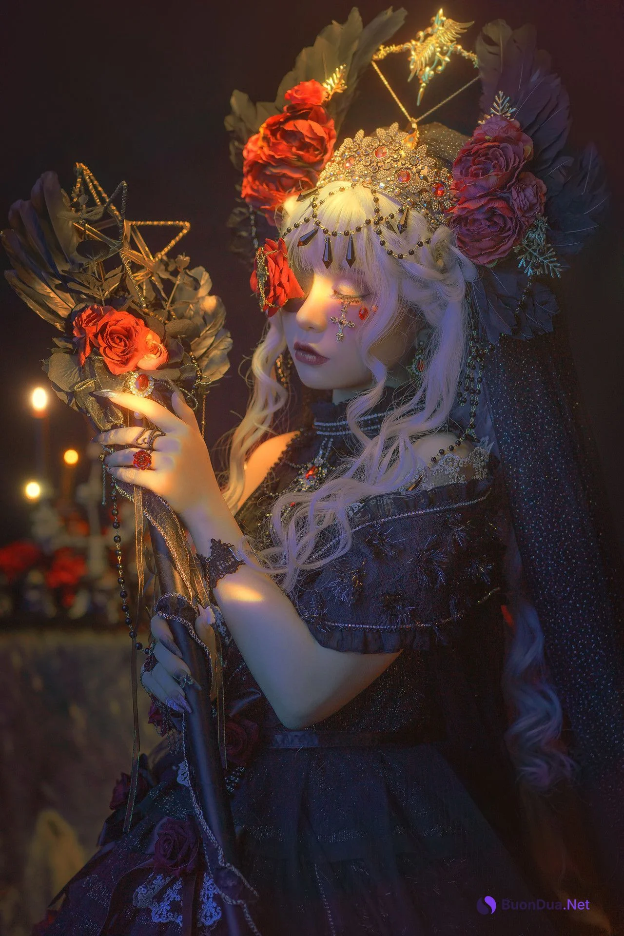 Nekokoyoshi 爆机少女喵小吉, 写真集 乌鸦 Crow - Photo 8