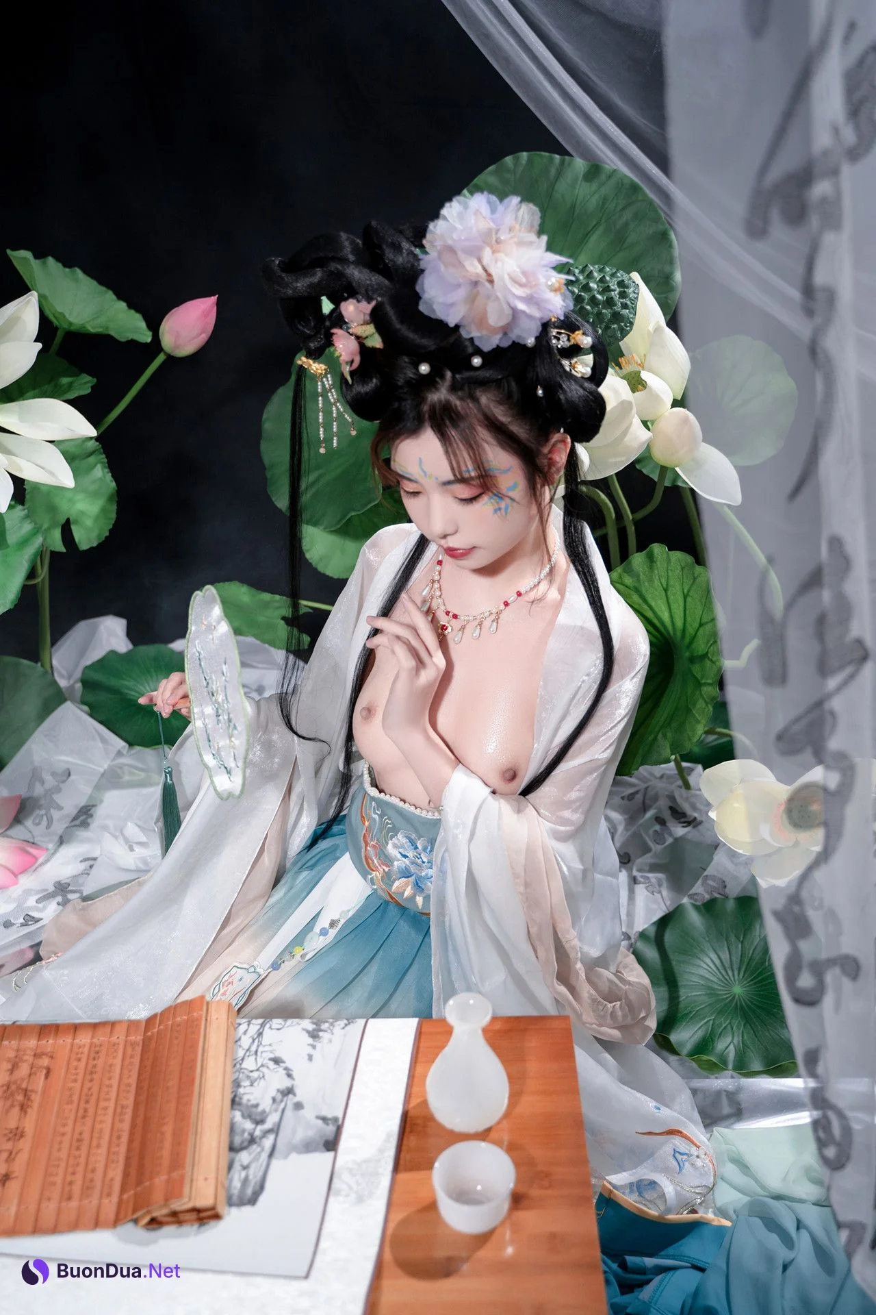 Nekokoyoshi 爆机少女喵小吉, 写真集 月华清 - Photo 19