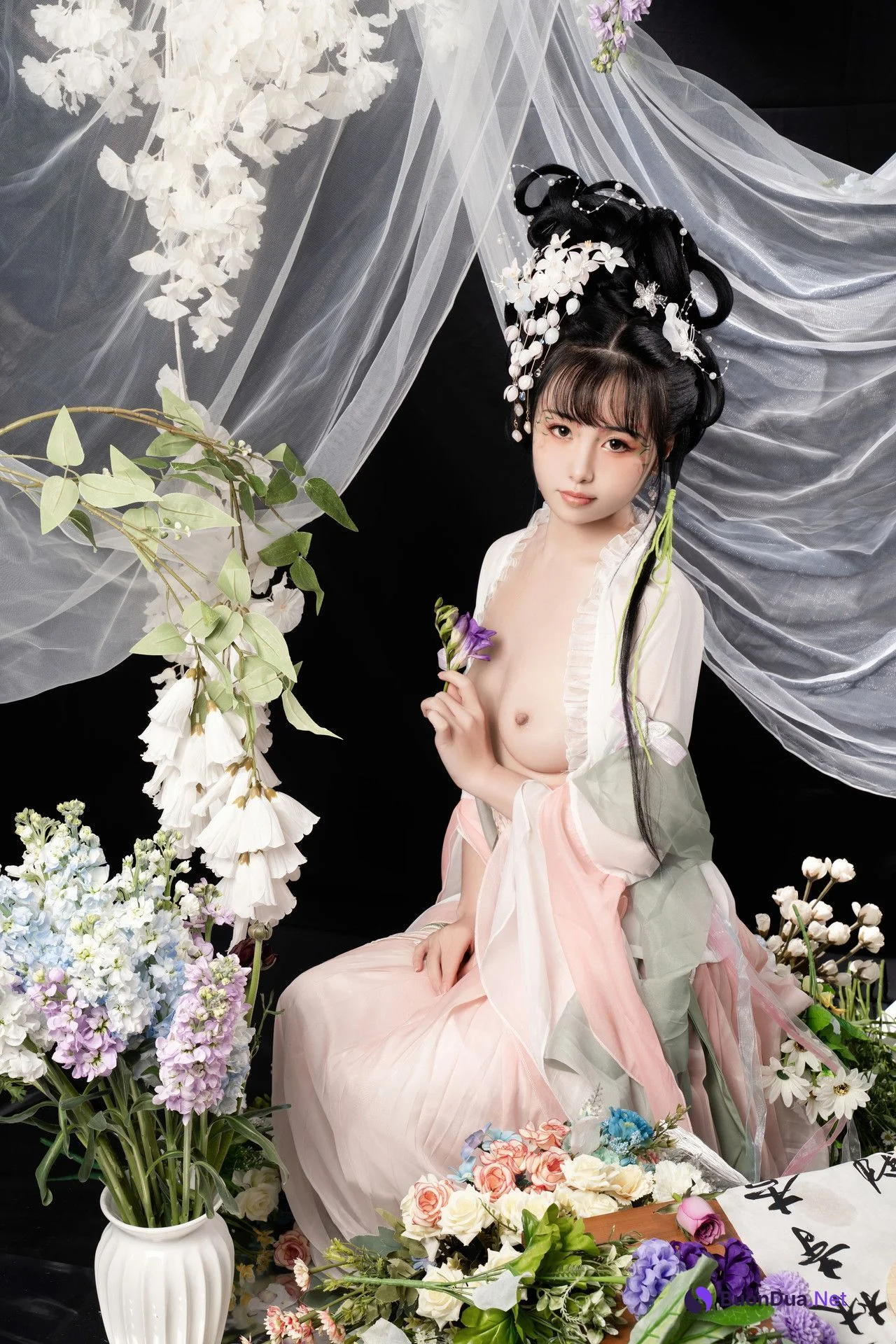 Nekokoyoshi 爆机少女喵小吉, 写真集 花间集 Flower - Photo 10