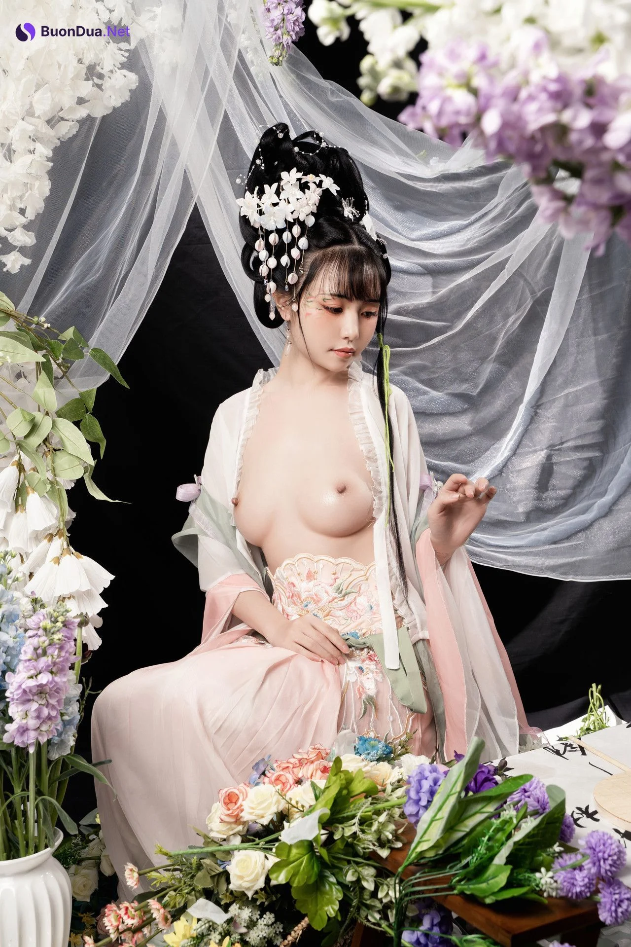 Nekokoyoshi 爆机少女喵小吉, 写真集 花间集 Flower - Photo 13