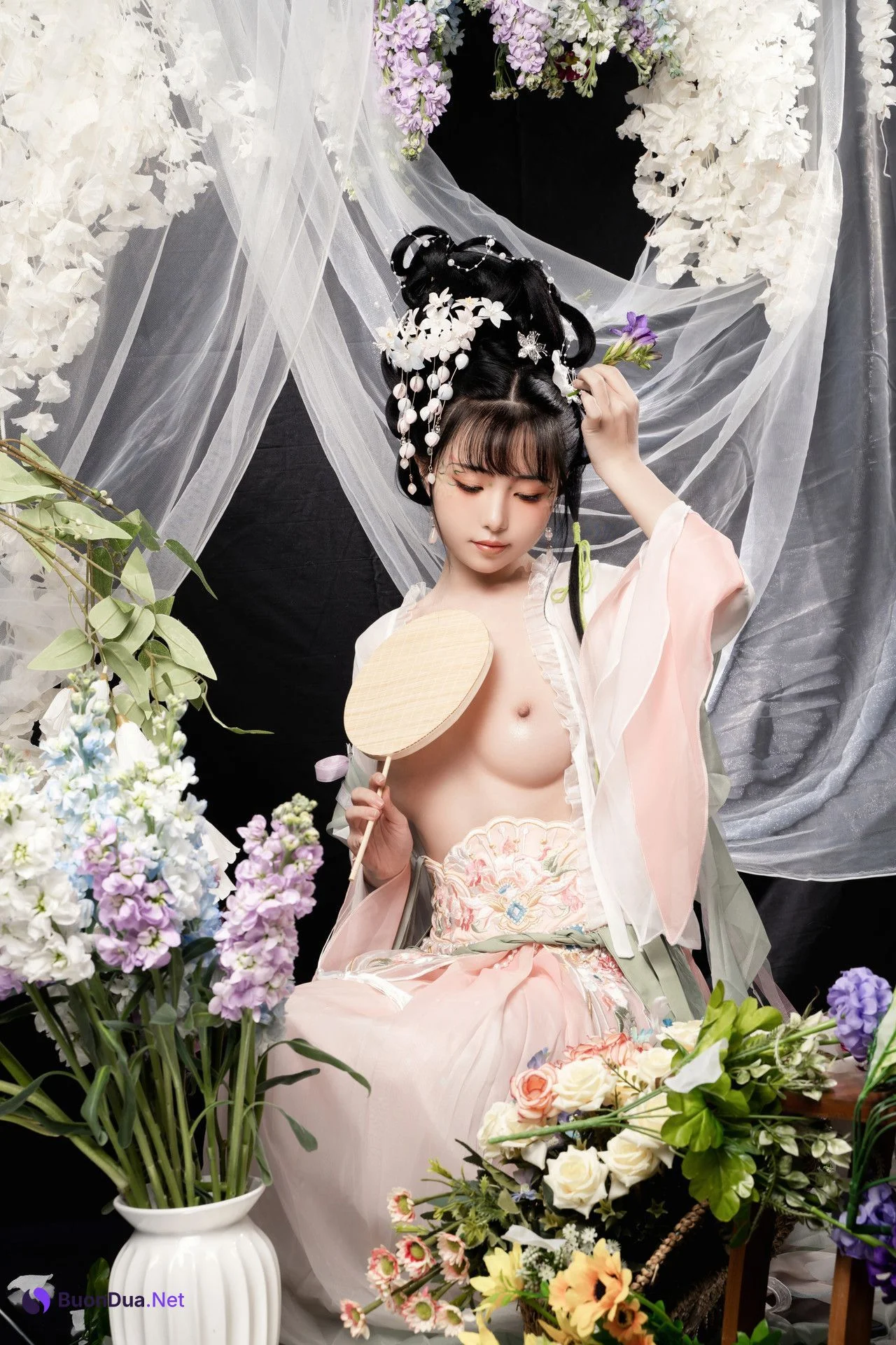Nekokoyoshi 爆机少女喵小吉, 写真集 花间集 Flower - Photo 17