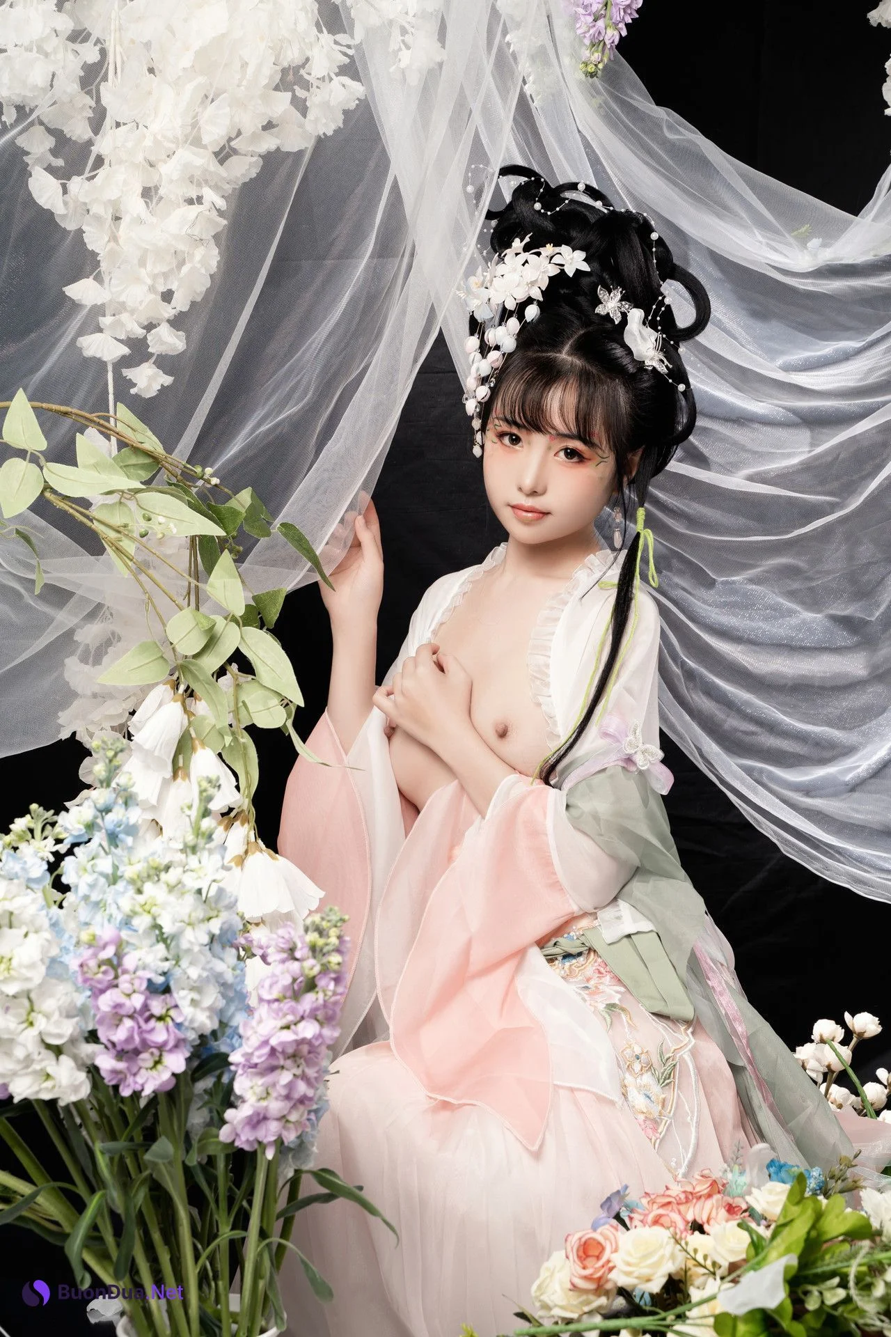 Nekokoyoshi 爆机少女喵小吉, 写真集 花间集 Flower - Photo 18