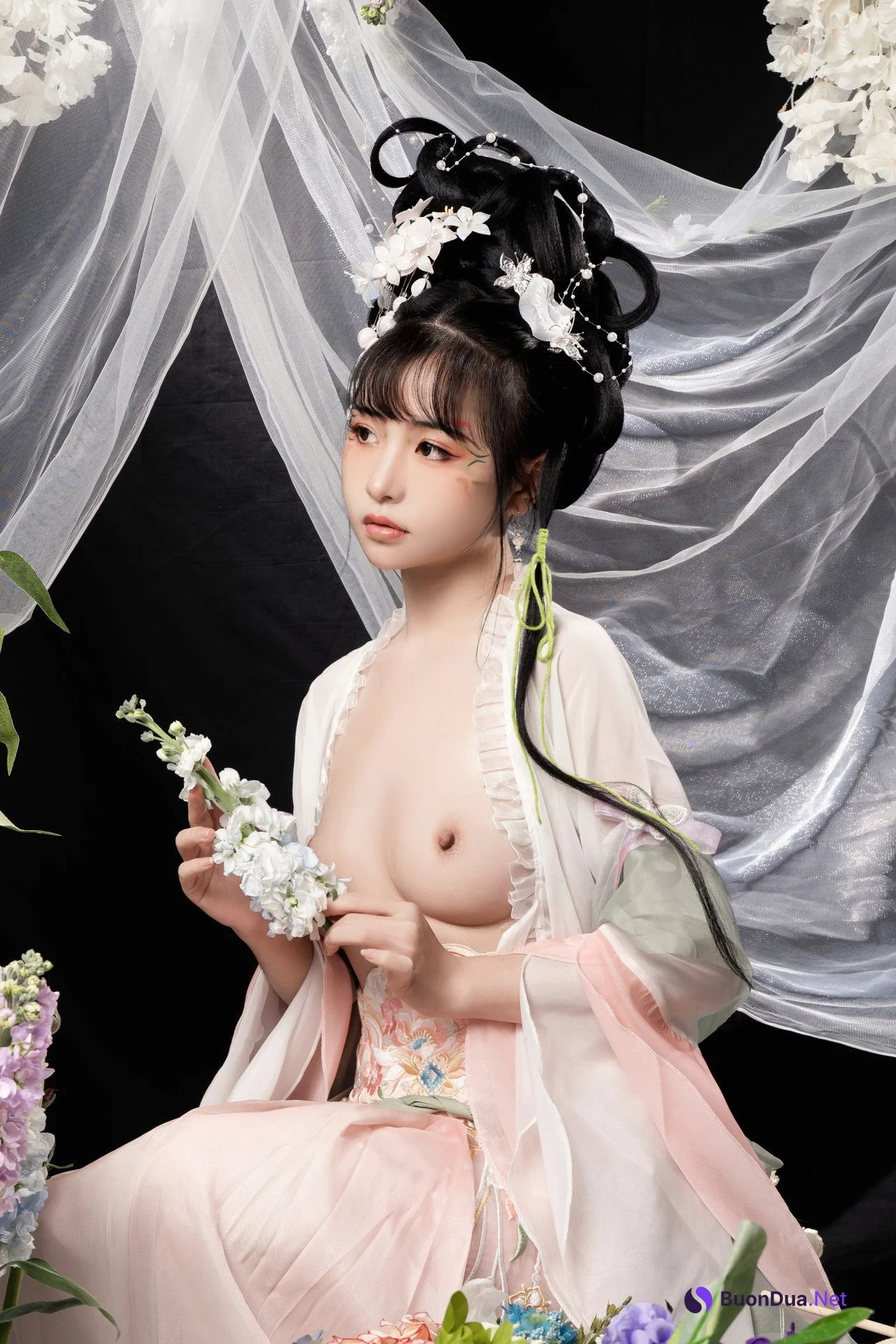 Nekokoyoshi 爆机少女喵小吉, 写真集 花间集 Flower - Photo 7