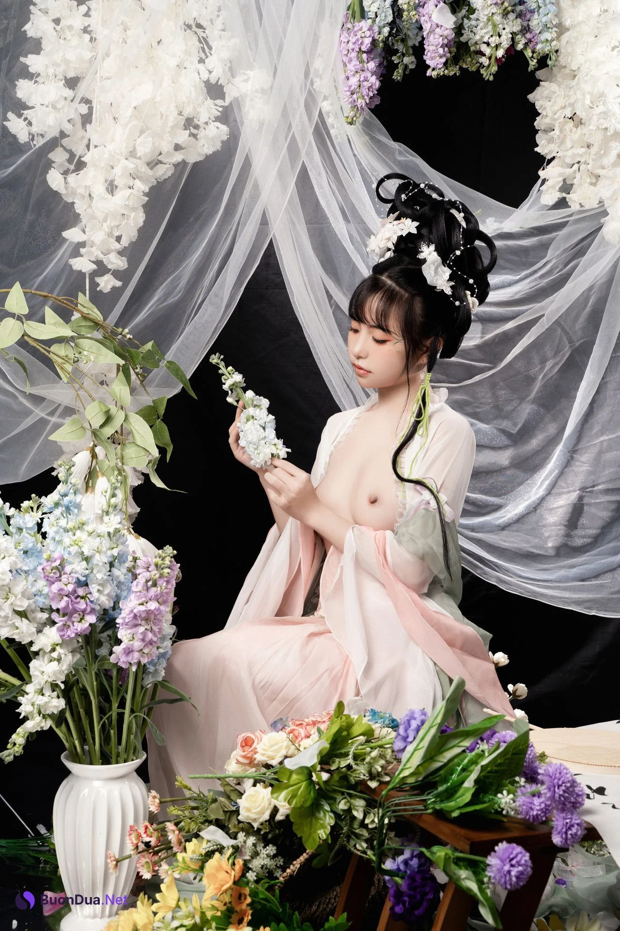 Nekokoyoshi 爆机少女喵小吉, 写真集 花间集 Flower - Photo 8
