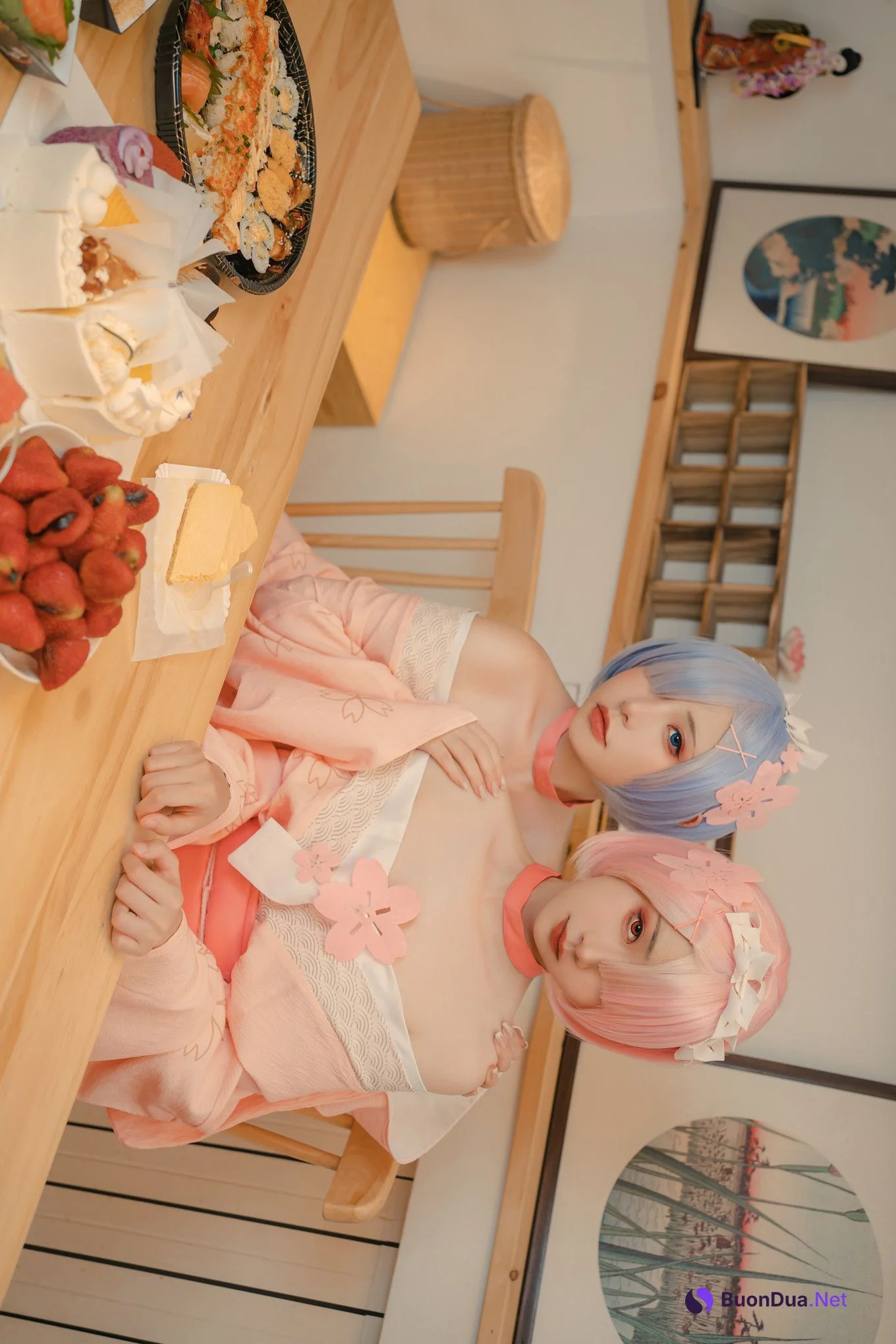 Nekokoyoshi 爆机少女喵小吉, 金鱼kinngyo, 写真集 从零开始的女体盛宴 - Photo 13