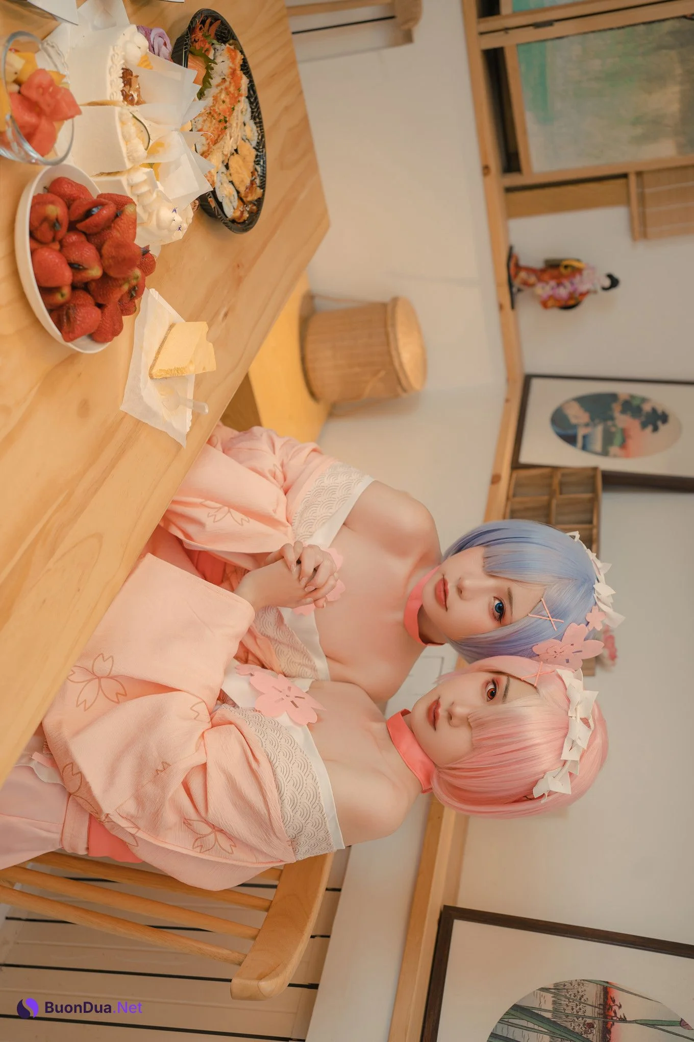 Nekokoyoshi 爆机少女喵小吉, 金鱼kinngyo, 写真集 从零开始的女体盛宴 - Photo 14
