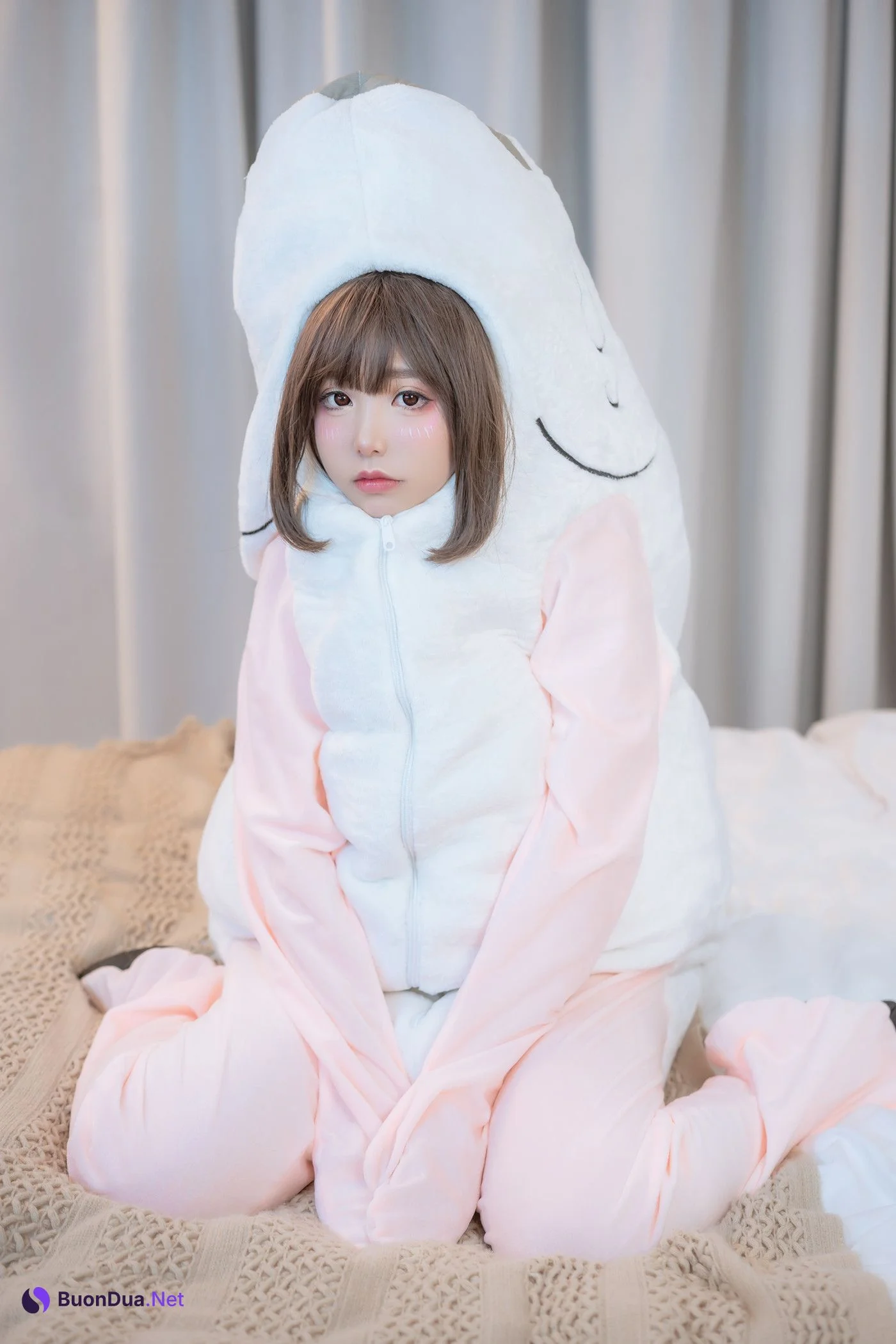 Nekokoyoshi 爆机少女喵小吉, 写真集 超合金 Naked Fish Suit - Photo 2