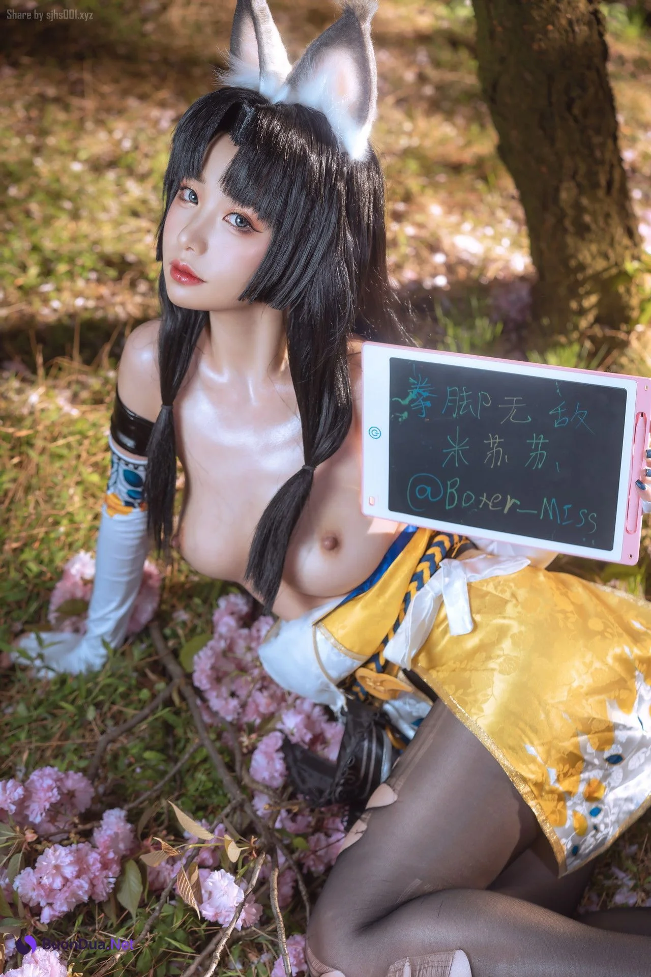 Nekokoyoshi 爆机少女喵小吉, 写真集 永劫无间 胡桃+V - Photo 12