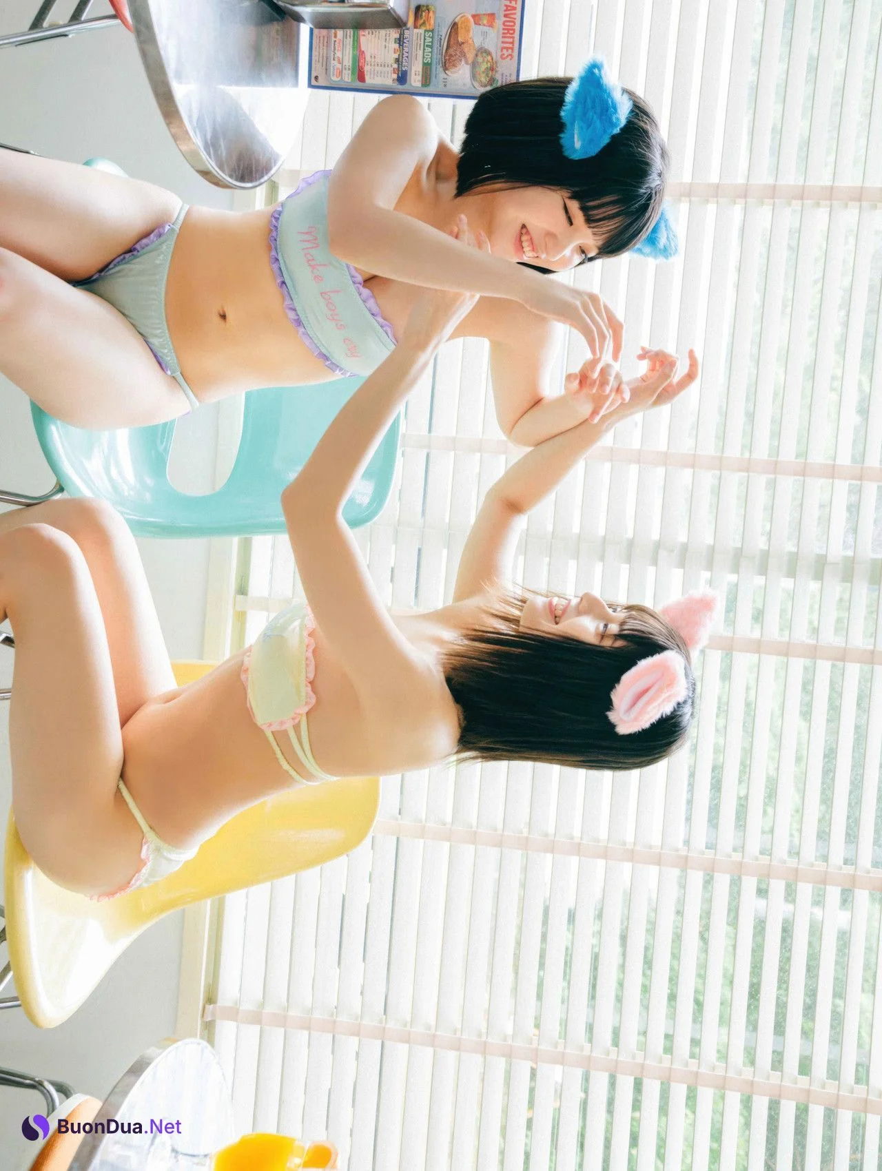 Nemoto Nagi 根本凪, Rin Kaname 鹿目凛, from でんぱ組.inc 写真集 ねもぺろ 「萌えキュン」 だけじゃありません。 Set.01 - Photo 9