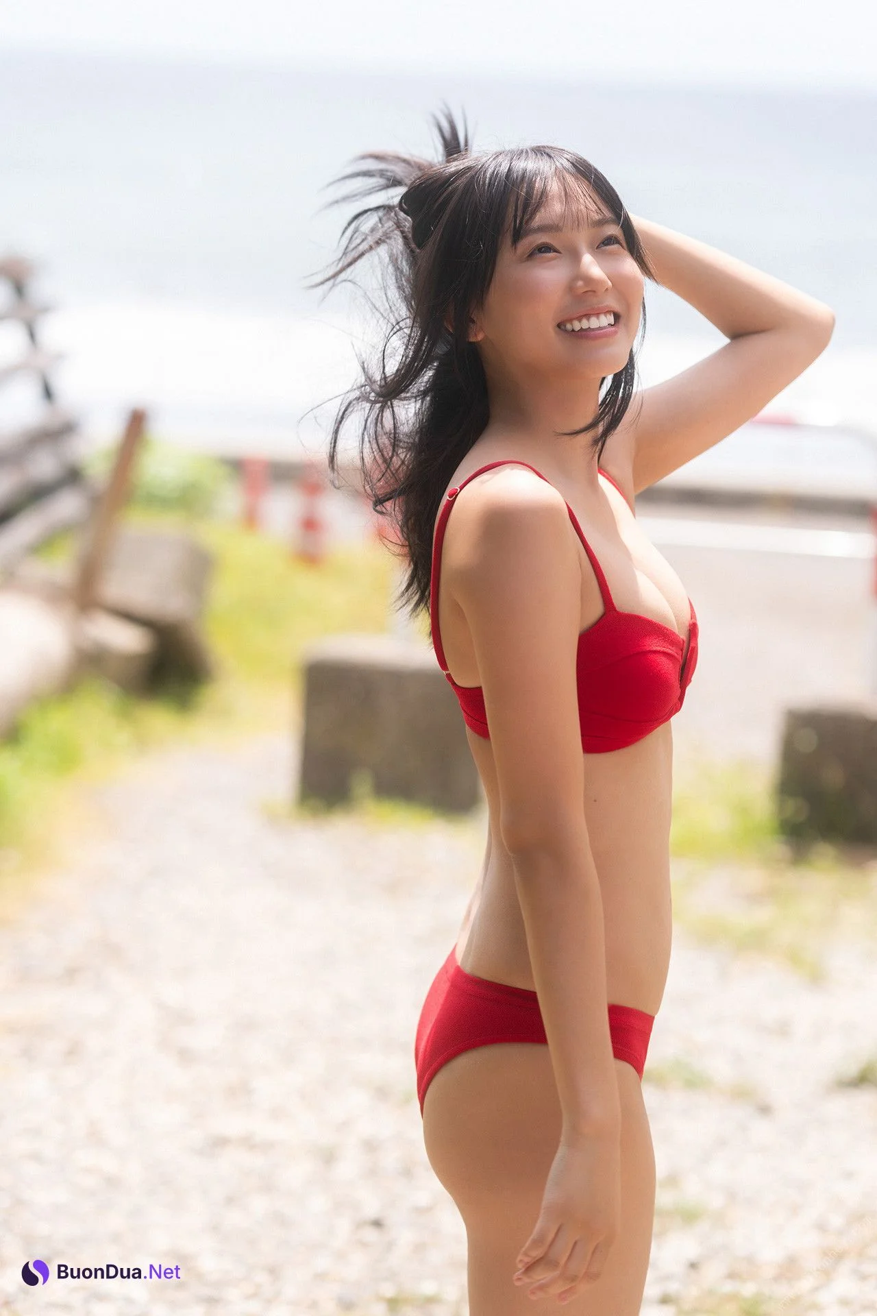 Nene Shida 志田音々, FLASHデジタル写真集 「波音のセレナーデ」 Set.02 - Photo 2