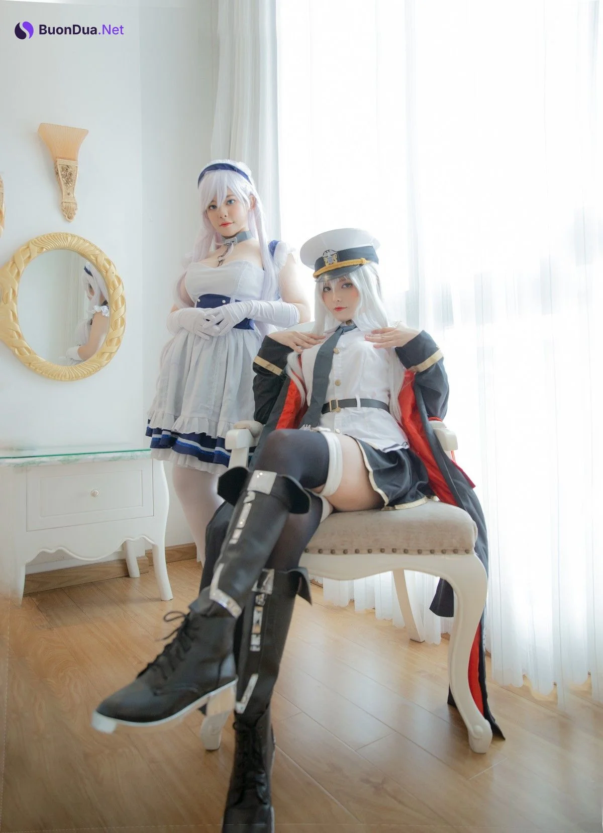 Neppu ネップ, Cosplay Belfast ベルファスト - 写真 3