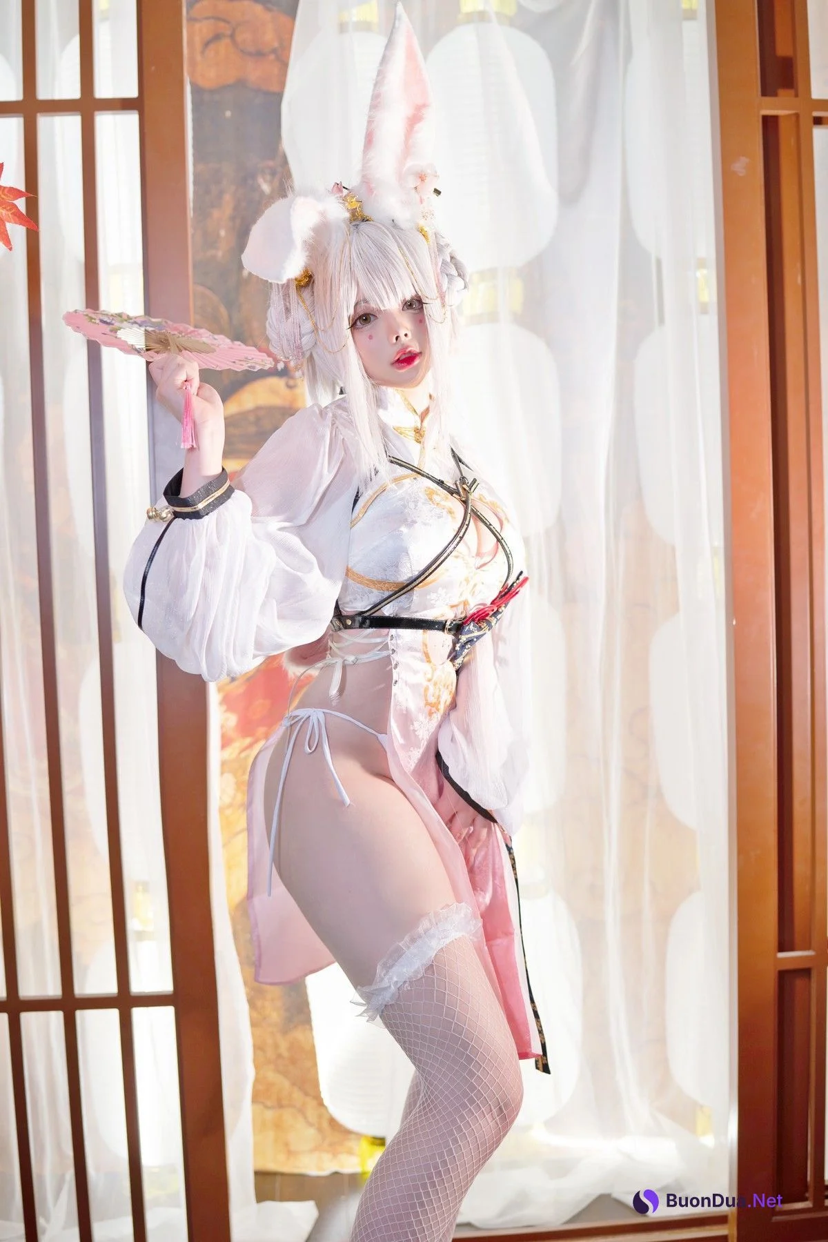 NinJA阿寨寨 Cosplay 肉肉大白兔 - รูปภาพ 11