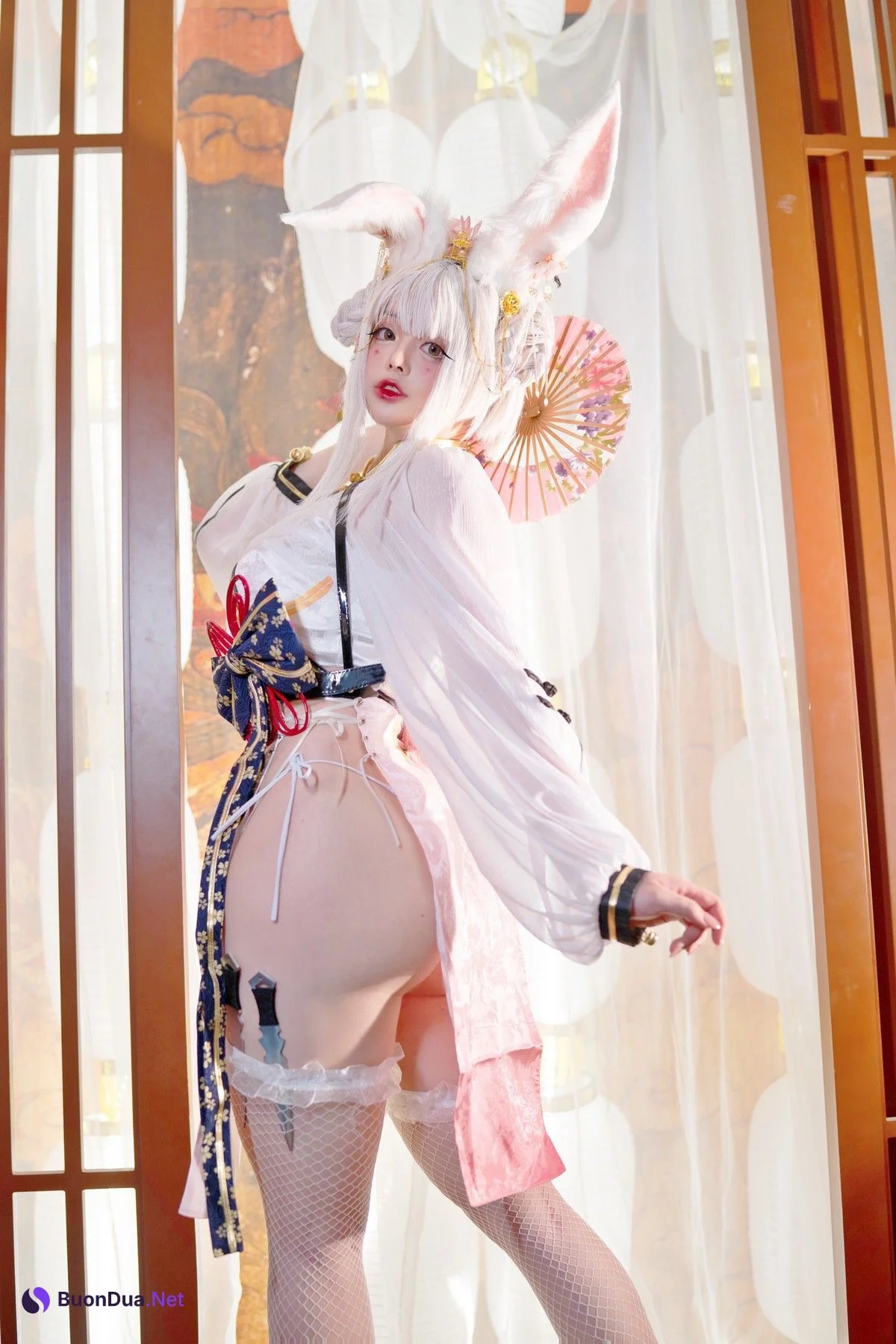 NinJA阿寨寨 Cosplay 肉肉大白兔 - รูปภาพ 16