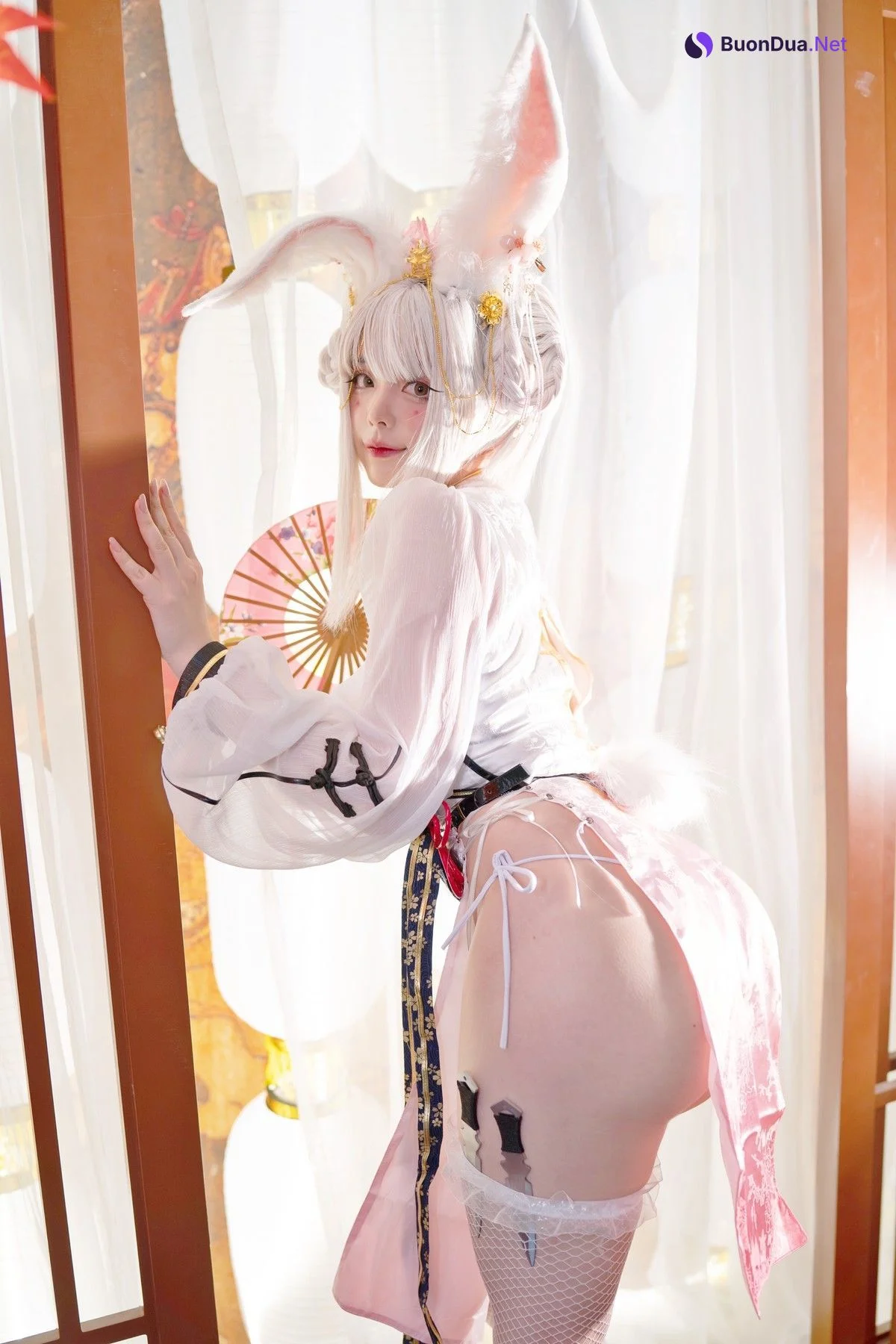 NinJA阿寨寨 Cosplay 肉肉大白兔 - รูปภาพ 7