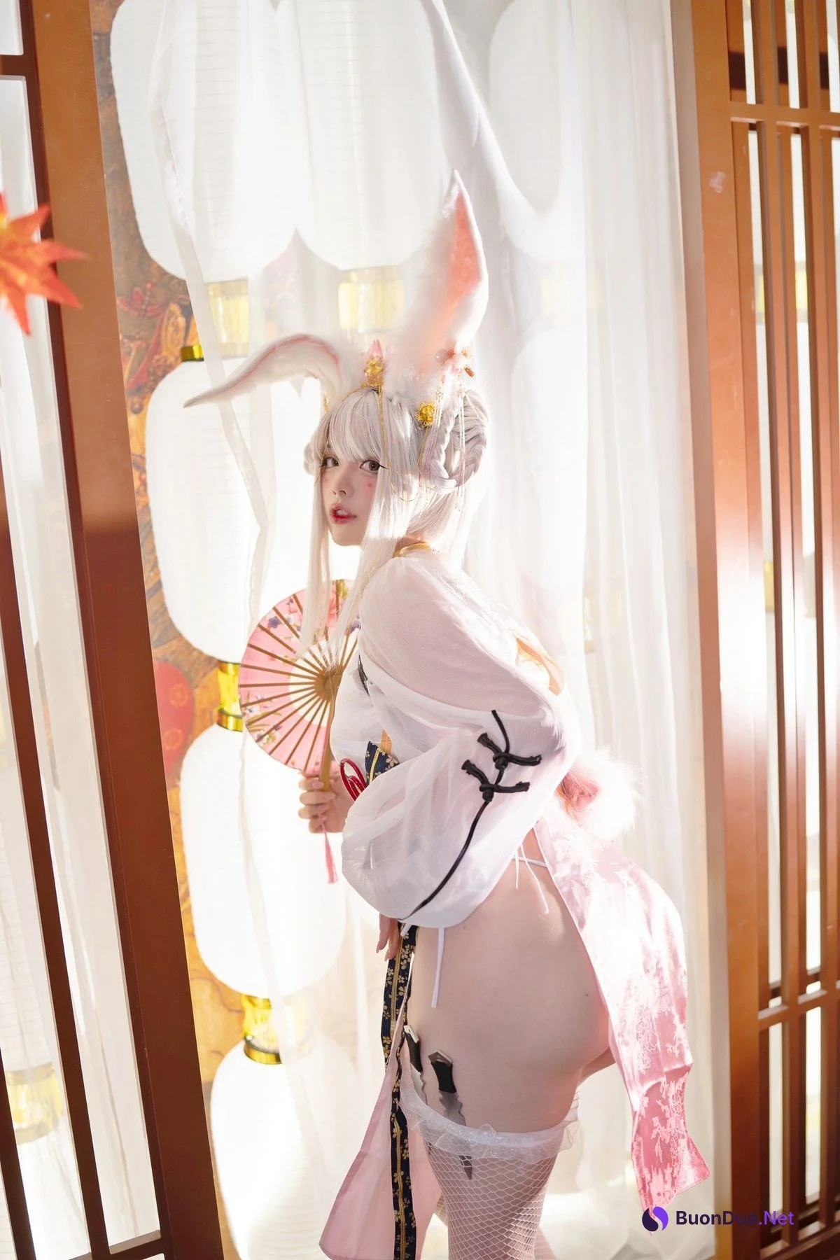 NinJA阿寨寨 Cosplay 肉肉大白兔 - รูปภาพ 8