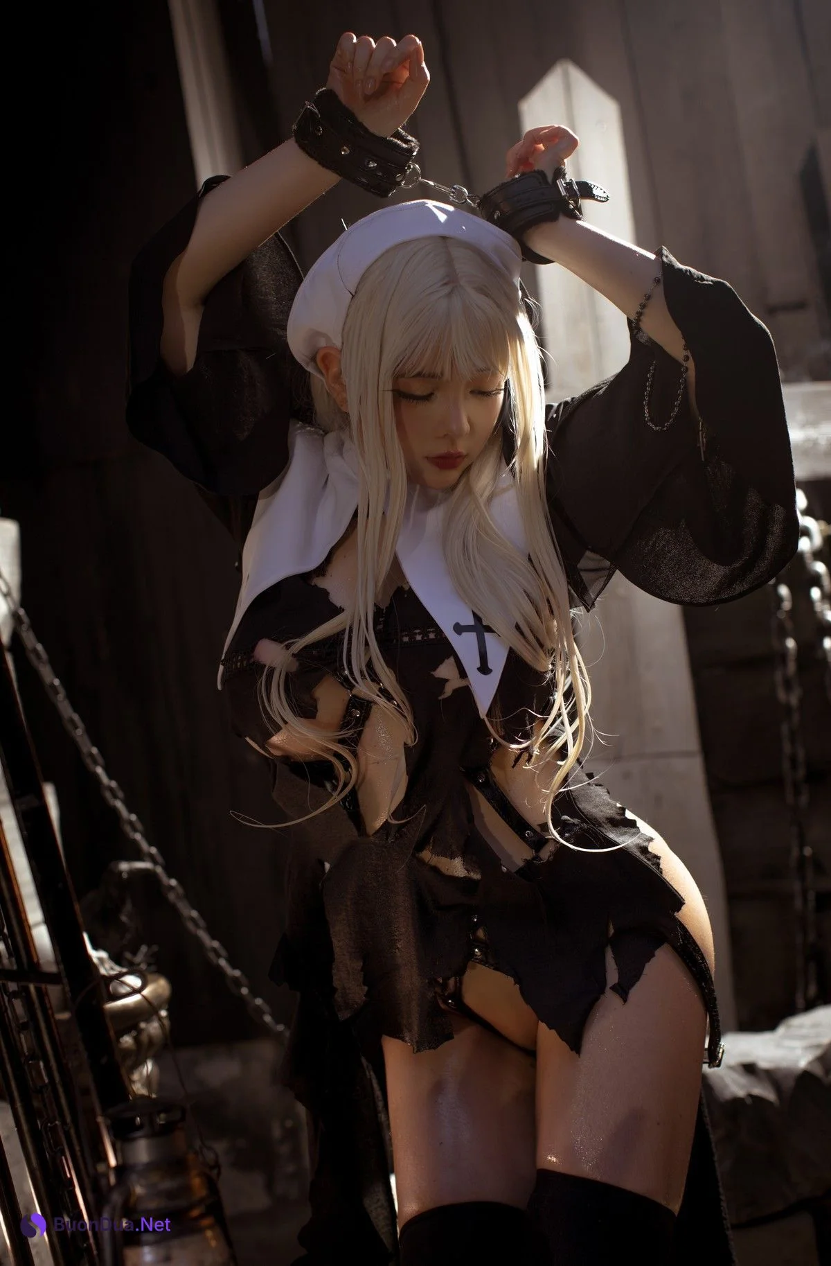 NinJA阿寨寨 Cosplay 赎罪修女 - รูปภาพ 14