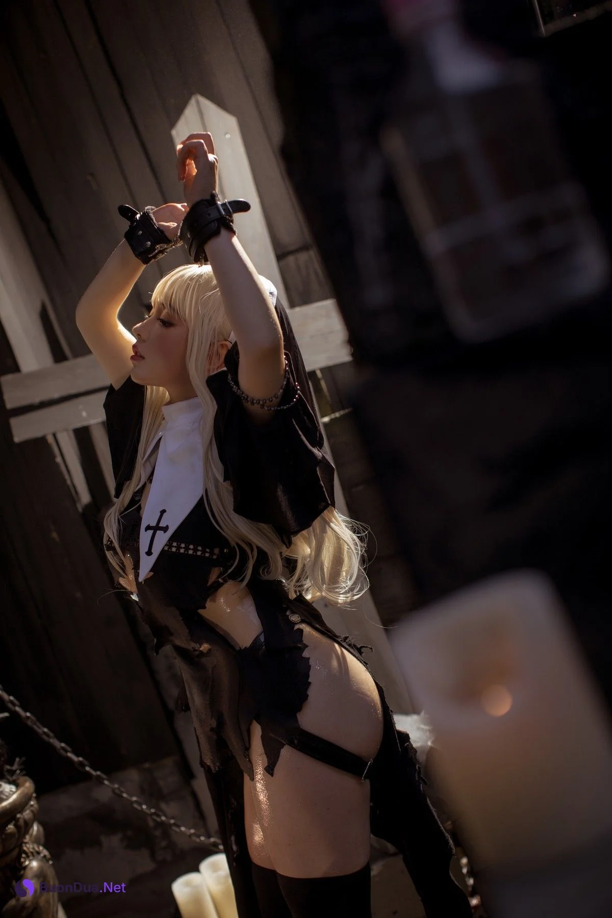 NinJA阿寨寨 Cosplay 赎罪修女 - รูปภาพ 3