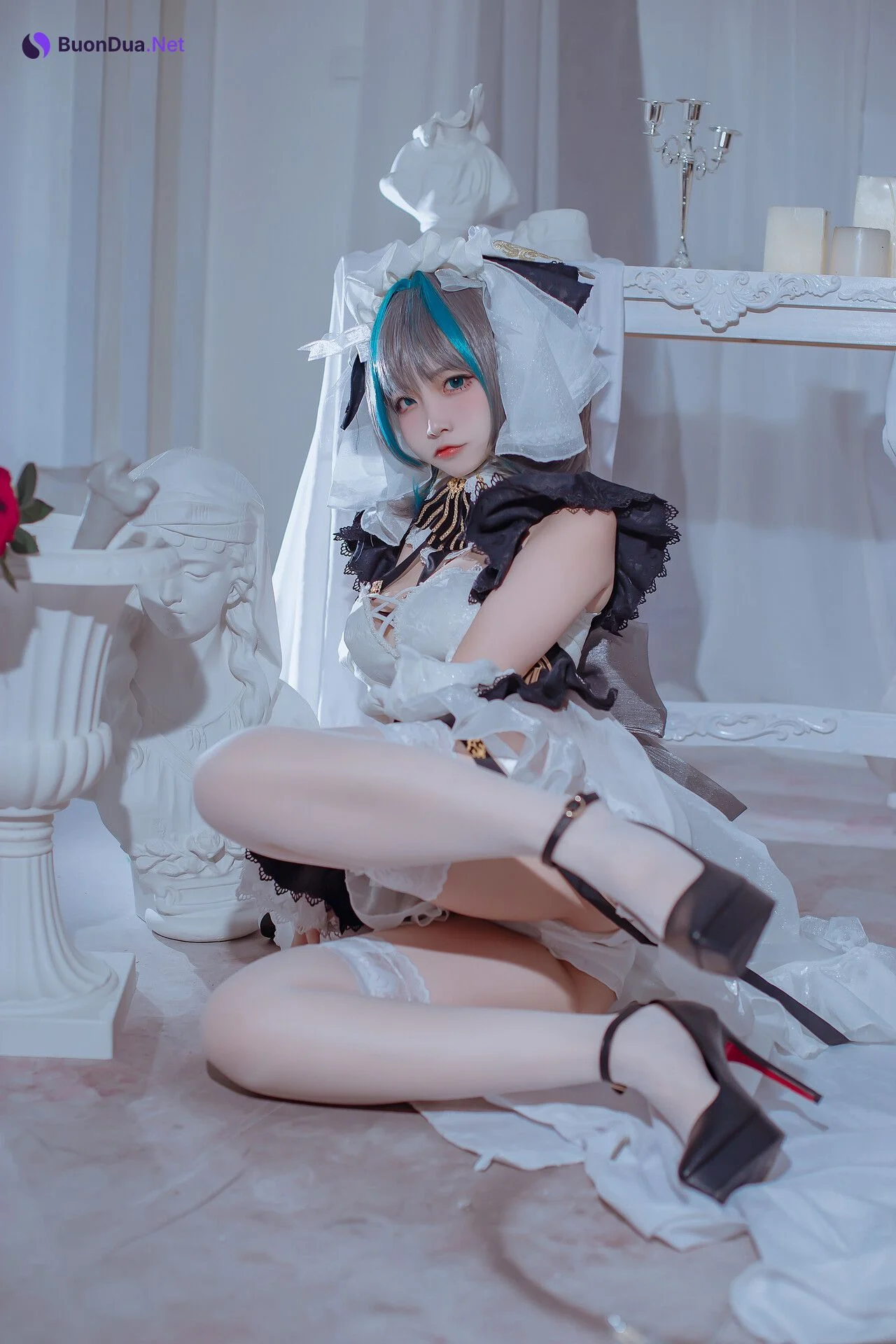[二佐Nisa] Cheshire Maid 柴郡 - Photo 14