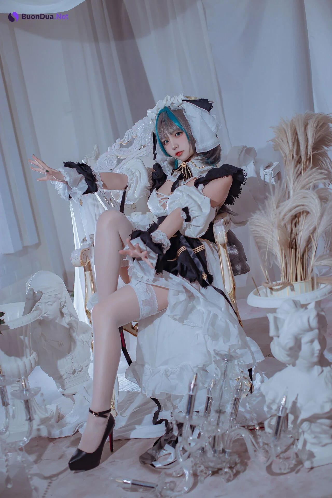[二佐Nisa] Cheshire Maid 柴郡 - Photo 3