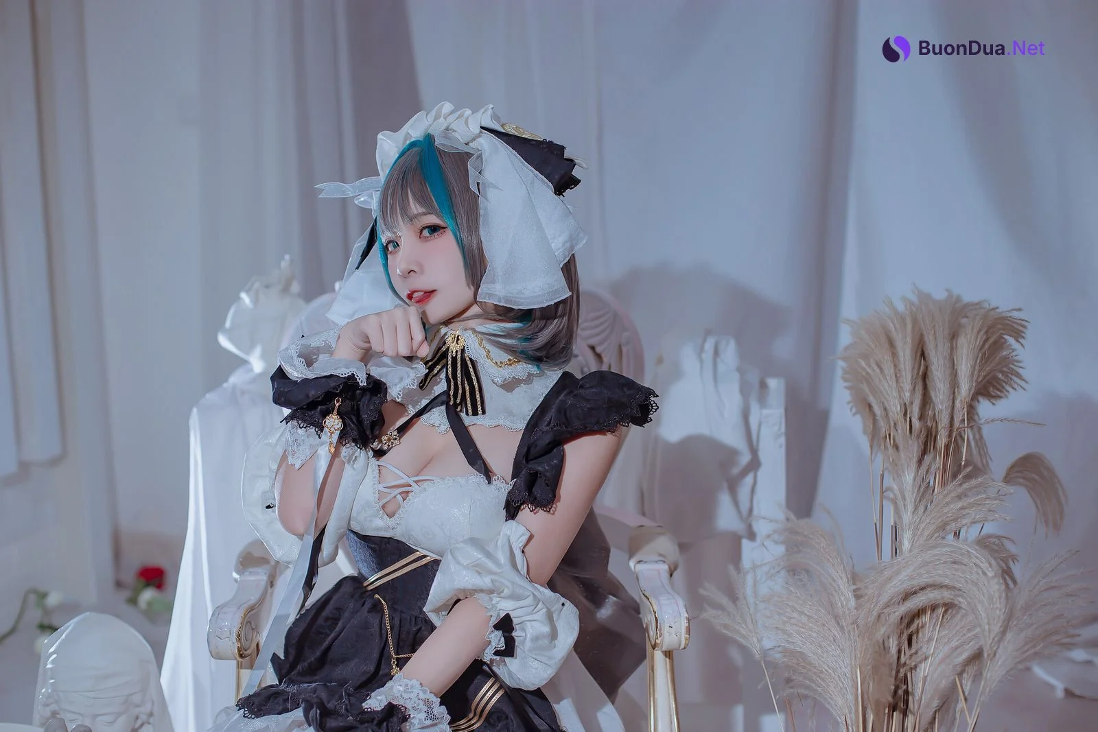 [二佐Nisa] Cheshire Maid 柴郡 - Photo 4
