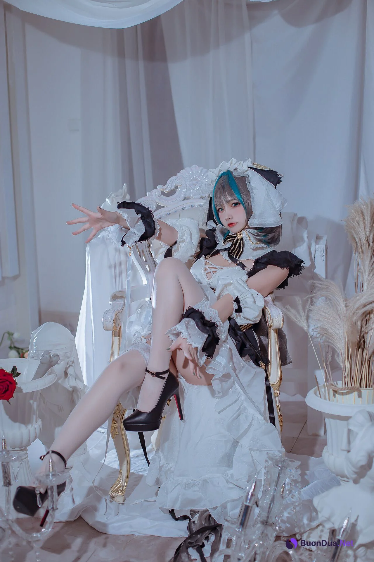 [二佐Nisa] Cheshire Maid 柴郡 - Photo 5