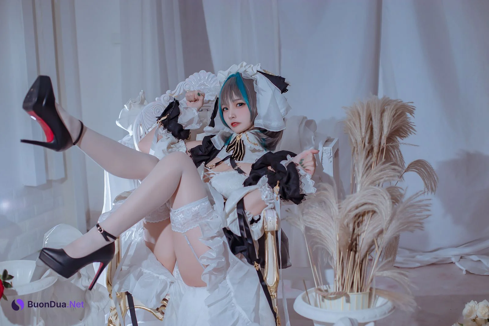 [二佐Nisa] Cheshire Maid 柴郡 - Photo 6