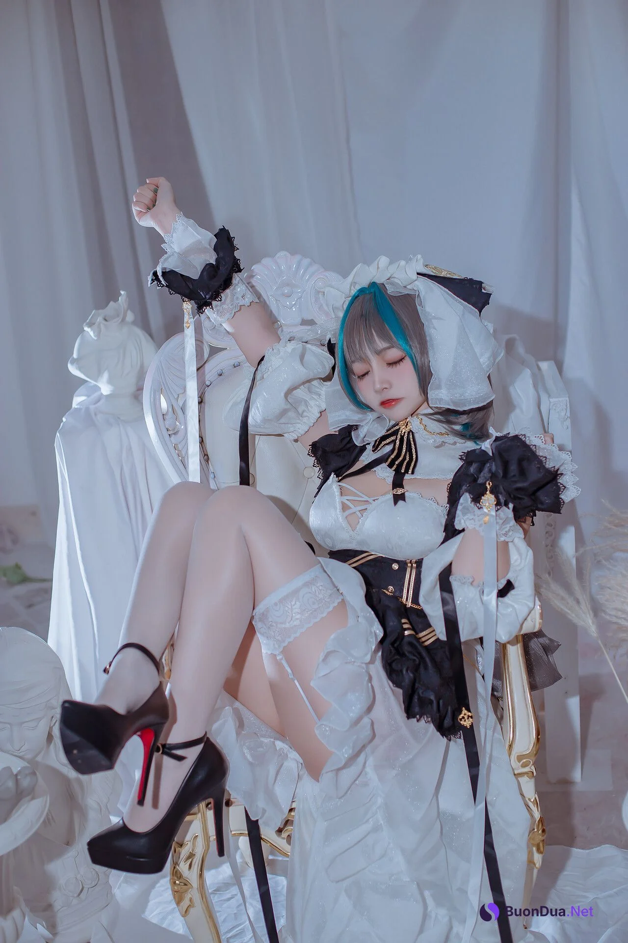 [二佐Nisa] Cheshire Maid 柴郡 - Photo 7